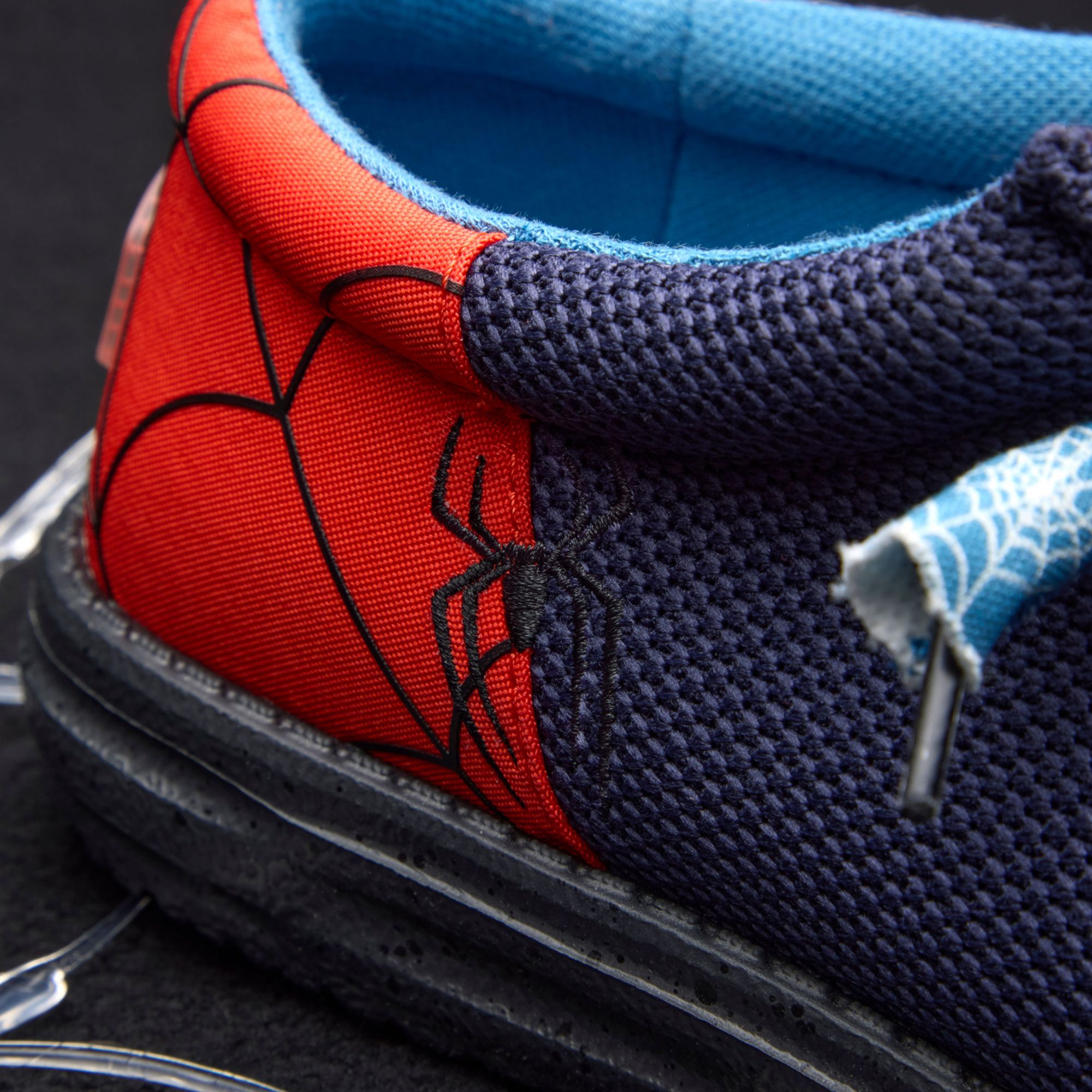 Hey Dude Kids' Wally Funk Spiderman Shoes product image