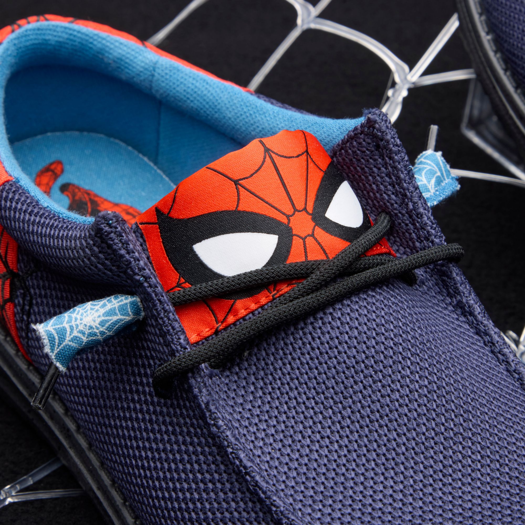 Hey Dude Kids' Wally Funk Spiderman Shoes product image