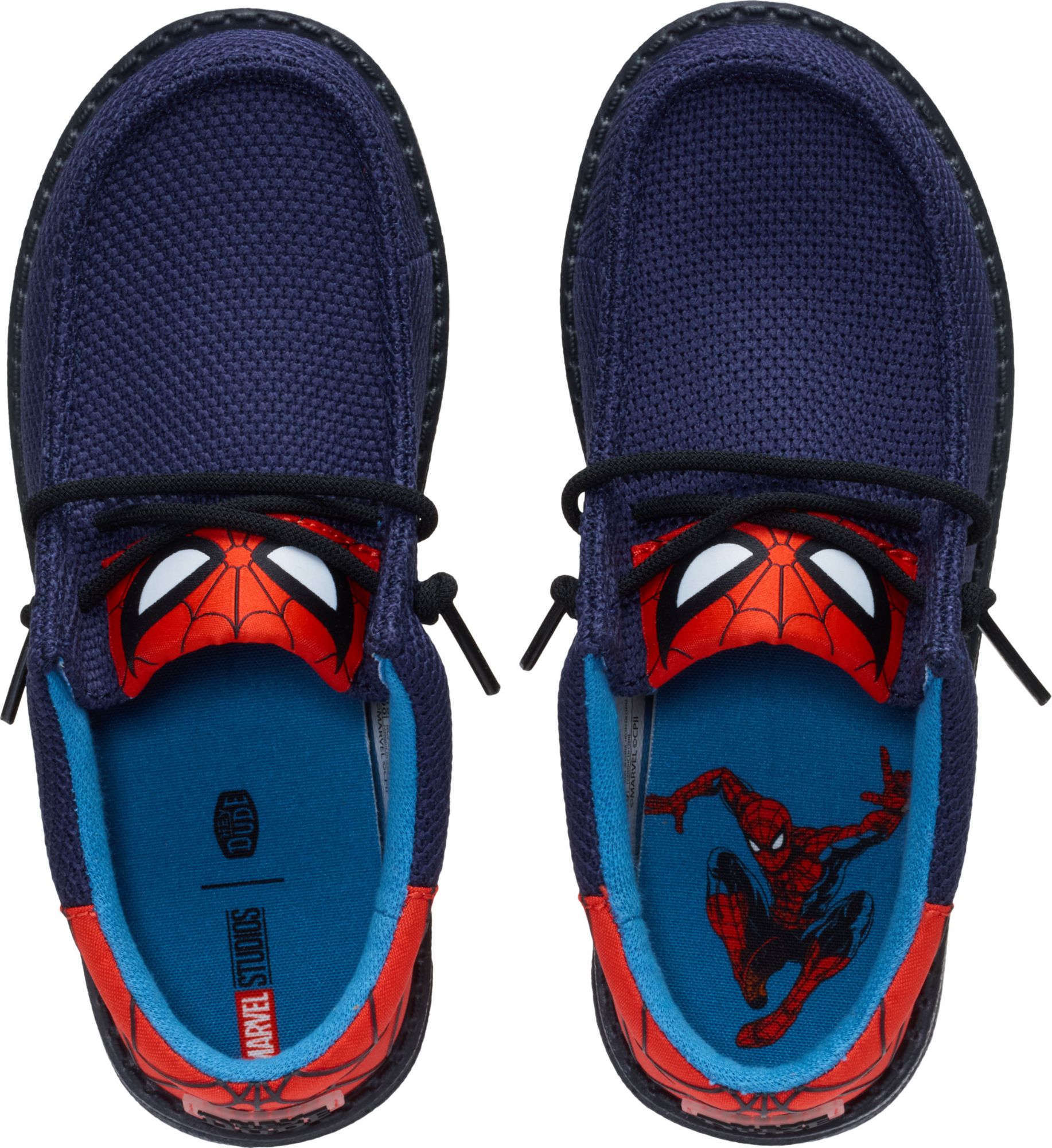 Hey Dude Kids' Wally Funk Spiderman Shoes product image
