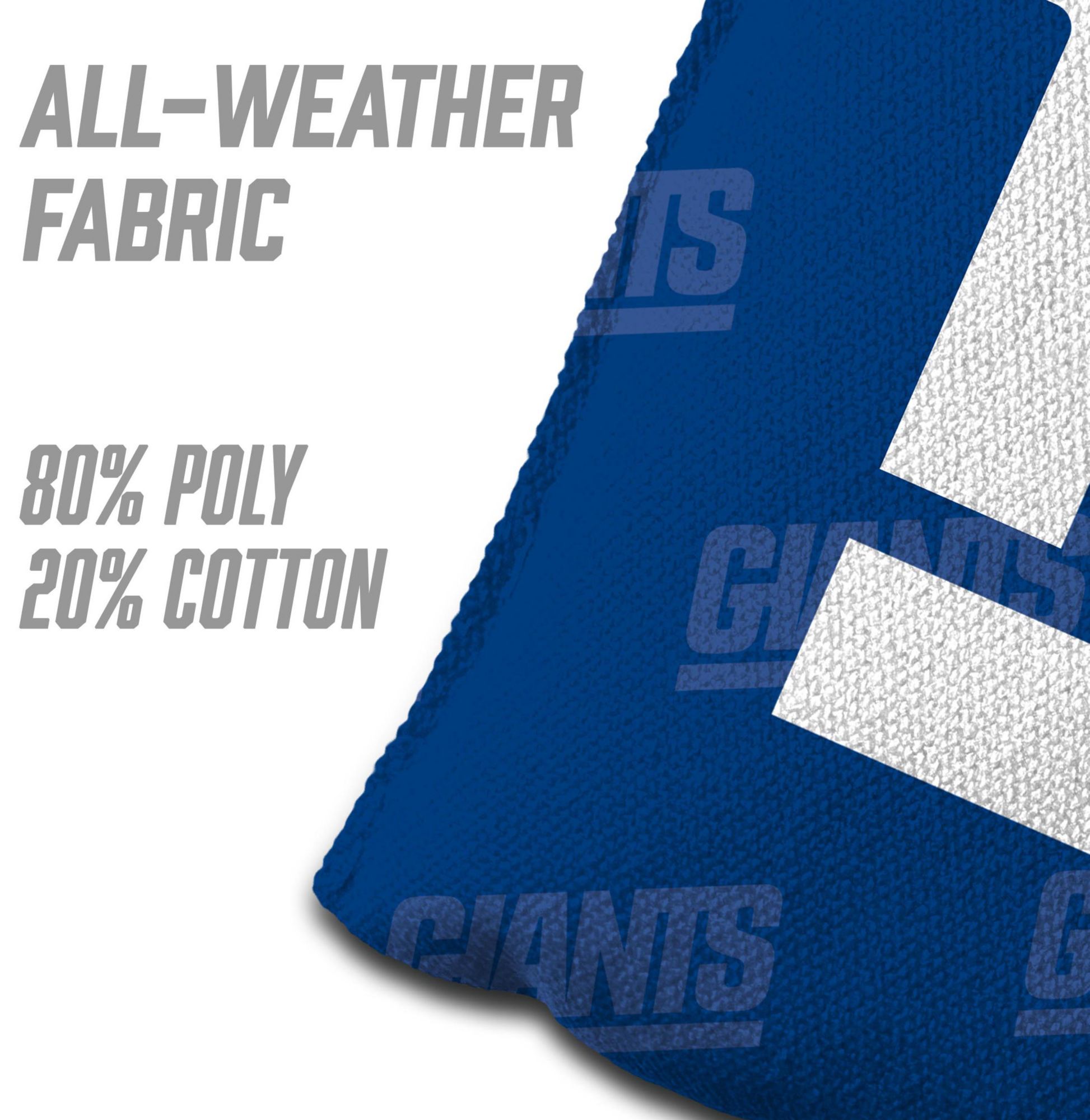 YouTheFan New York Giants 4-Pack Blue Cornhole Bean Bags product image