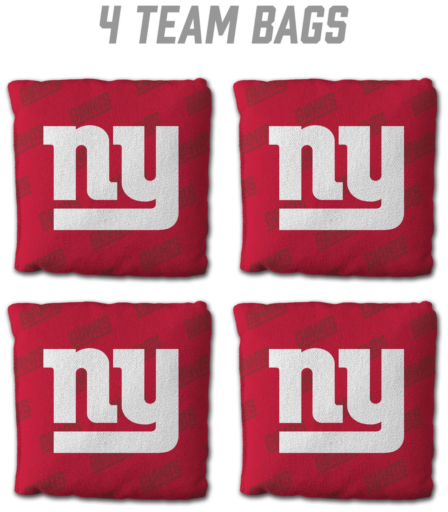 YouTheFan New York Giants 4-Pack Red Cornhole Bean Bags product image