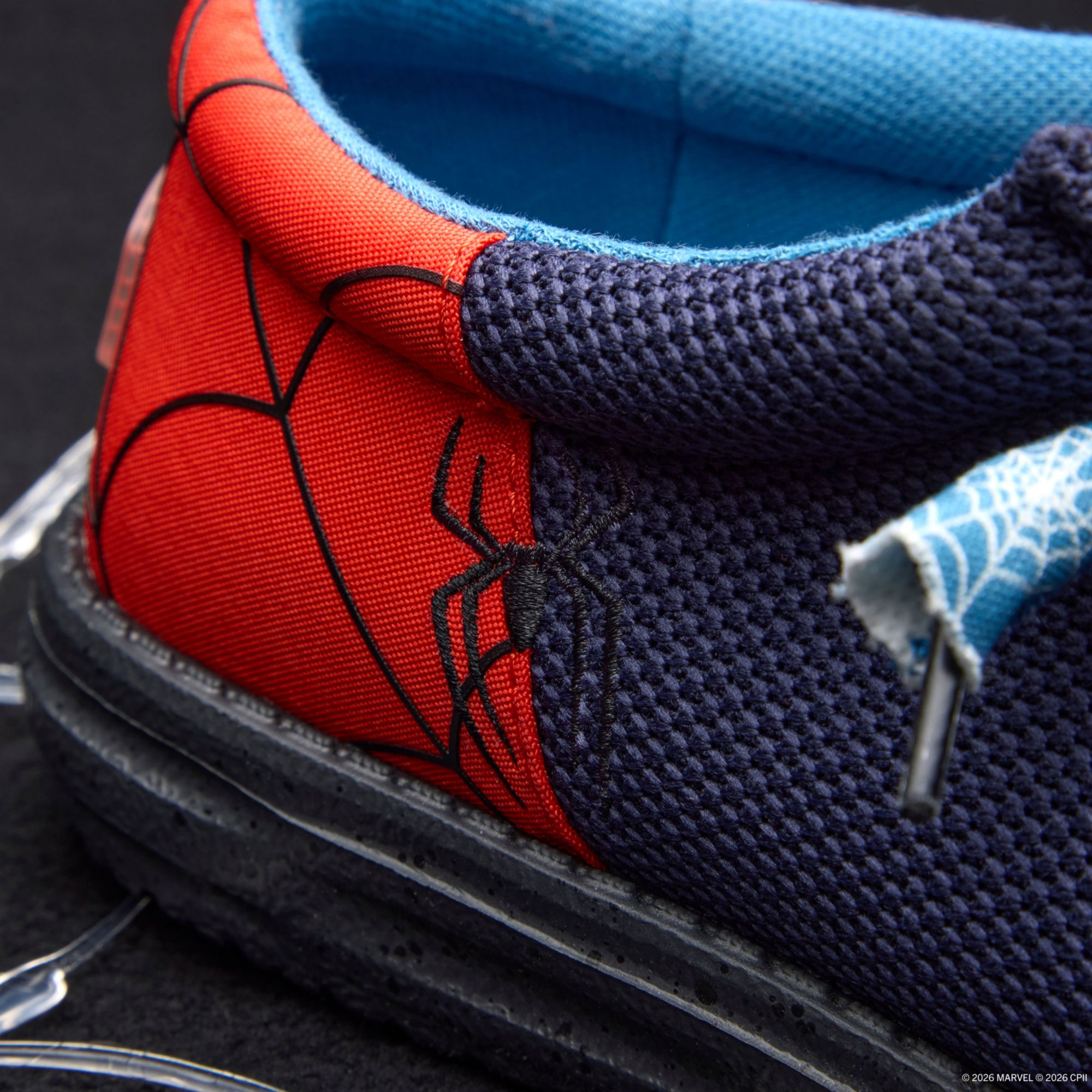 Hey Dude Toddler Wally Funk Spiderman Shoes product image
