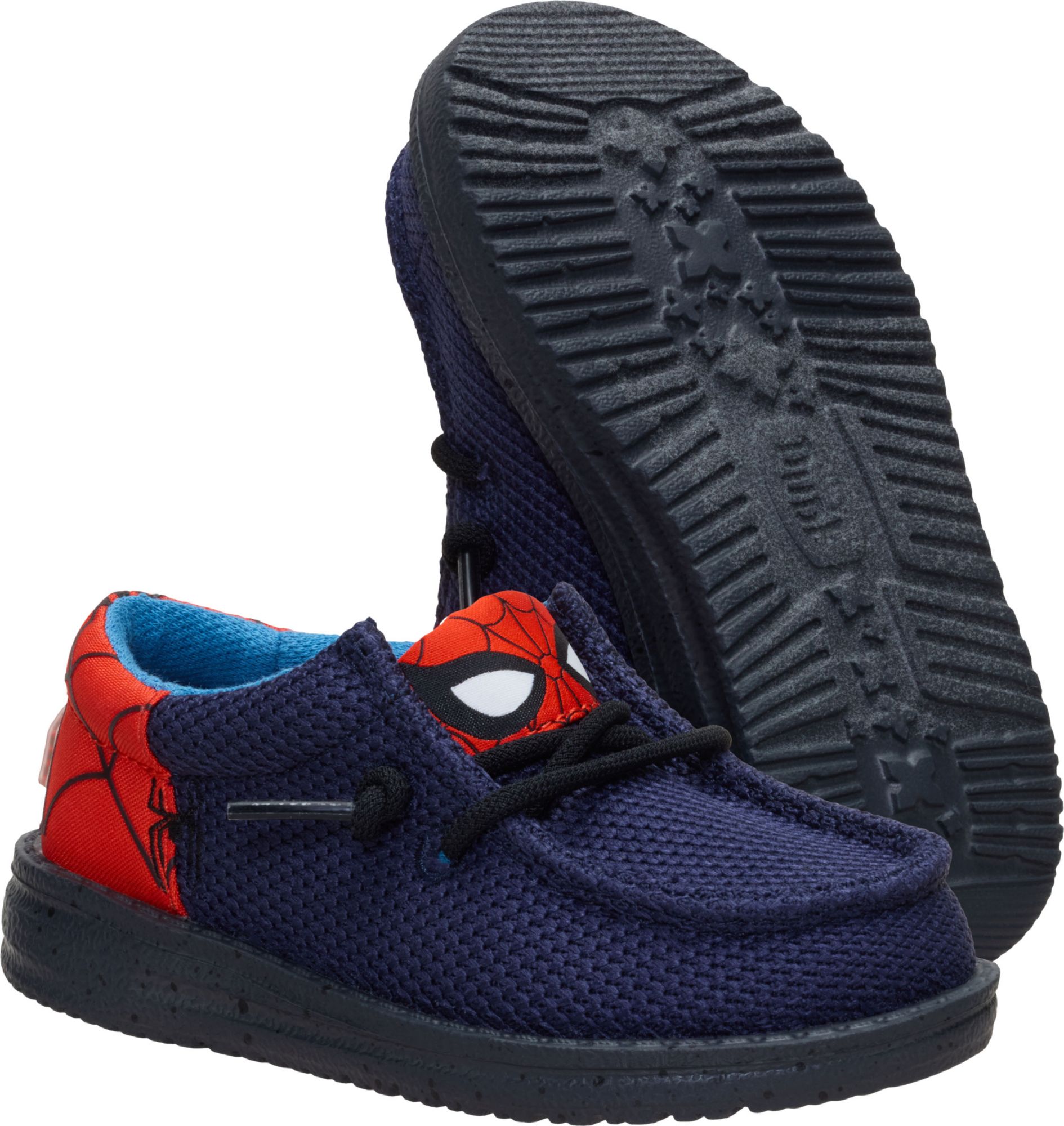 Hey Dude Toddler Wally Funk Spiderman Shoes product image
