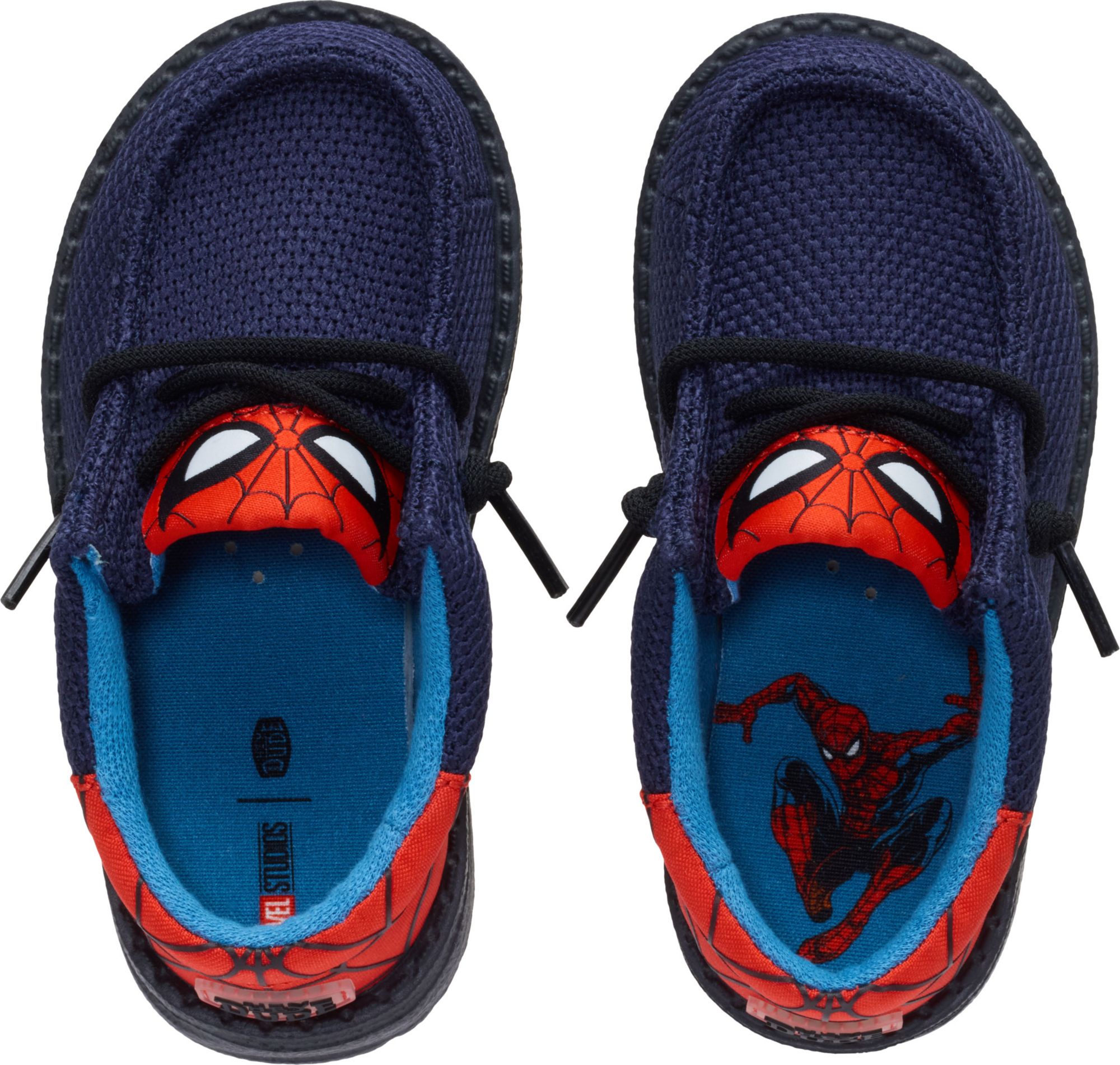 Hey Dude Toddler Wally Funk Spiderman Shoes product image