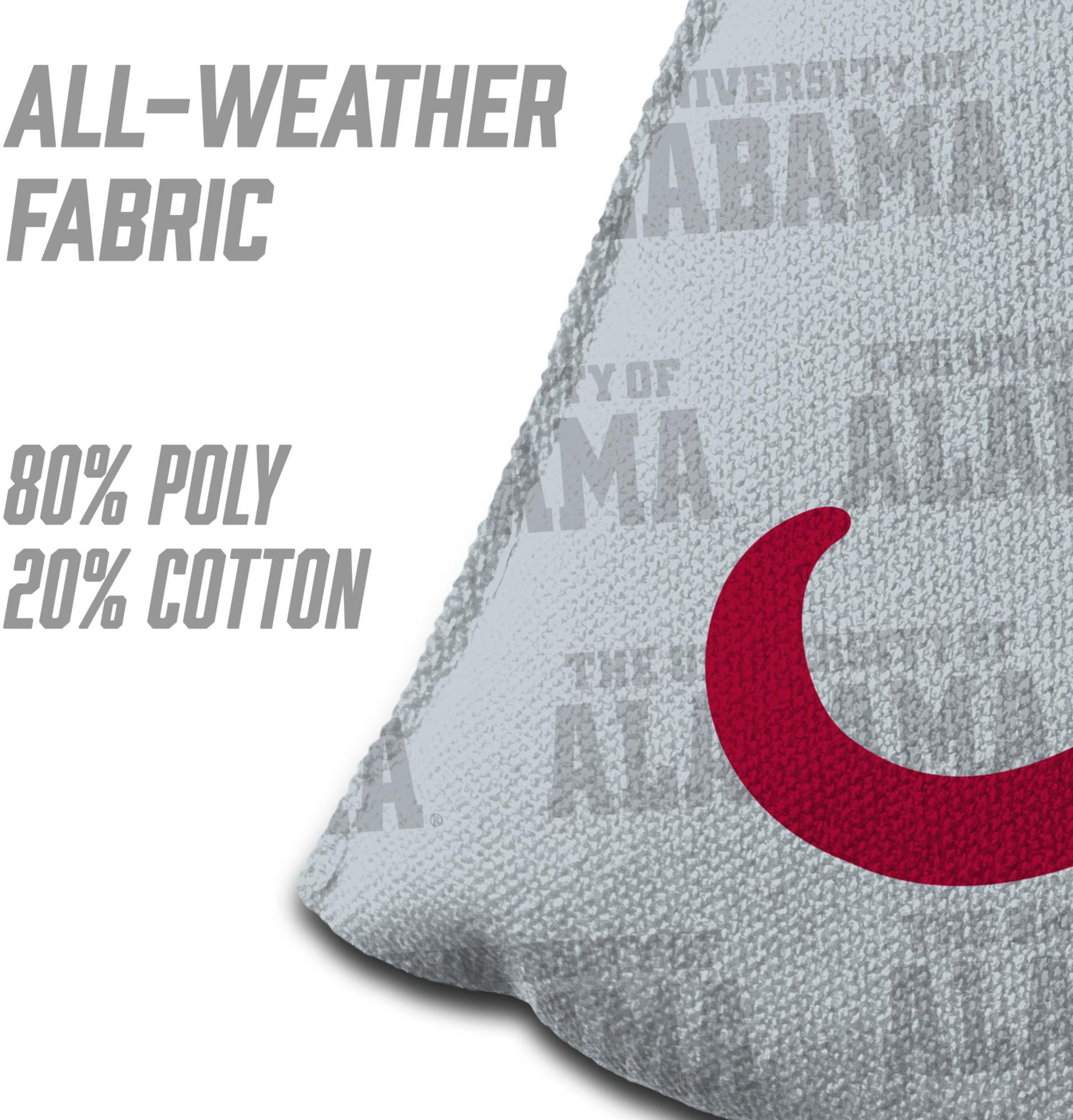 YouTheFan Alabama Crimson Tide Green 4-Pack Cornhole Bean Bag Set product image