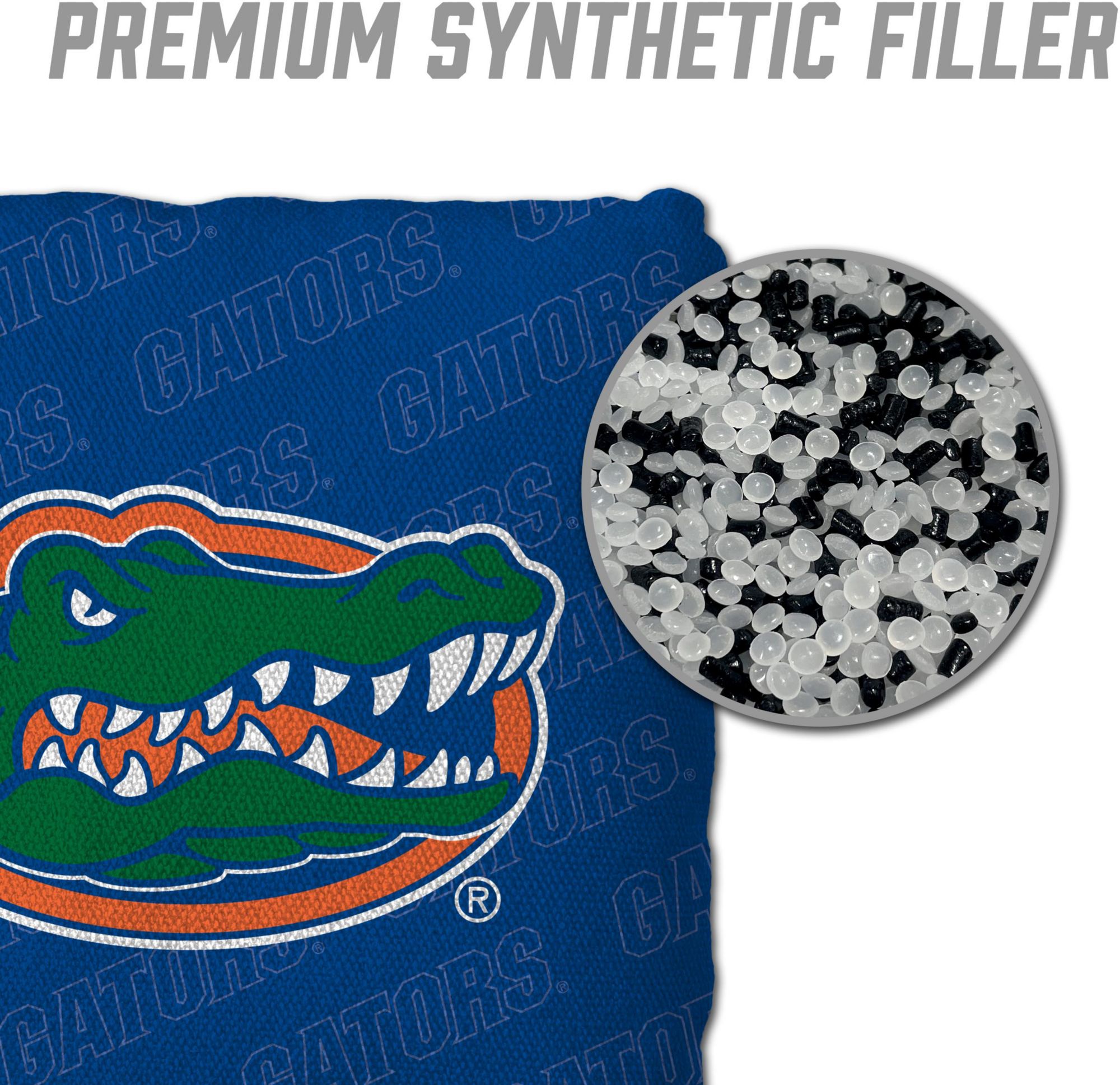 YouTheFan Florida Gators Blue 4-Pack Cornhole Bean Bag Set product image