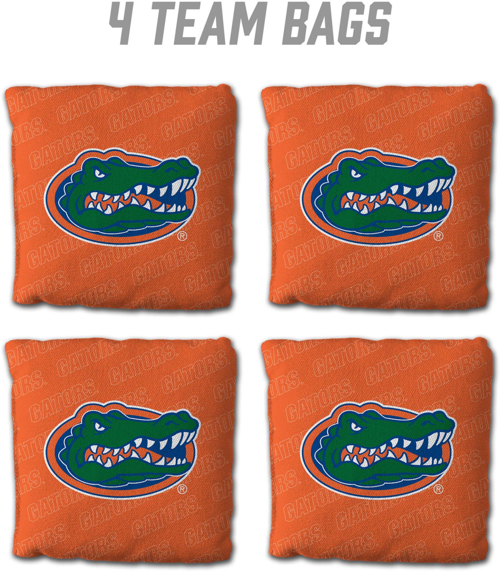 YouTheFan Florida Gators Orange 4-Pack Cornhole Bean Bag Set product image