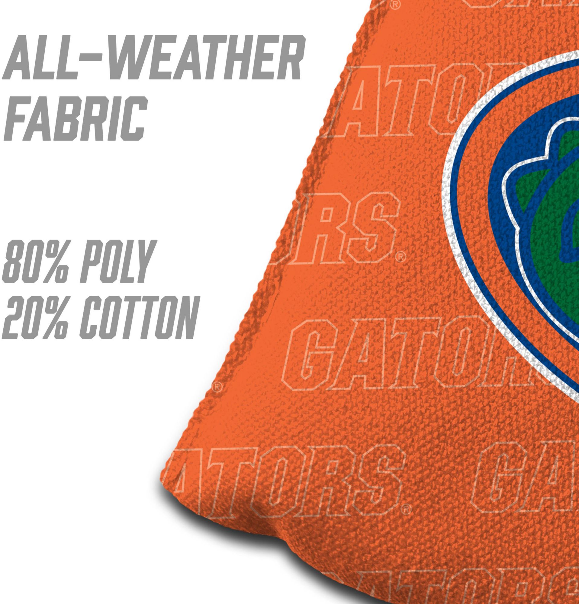 YouTheFan Florida Gators Orange 4-Pack Cornhole Bean Bag Set product image