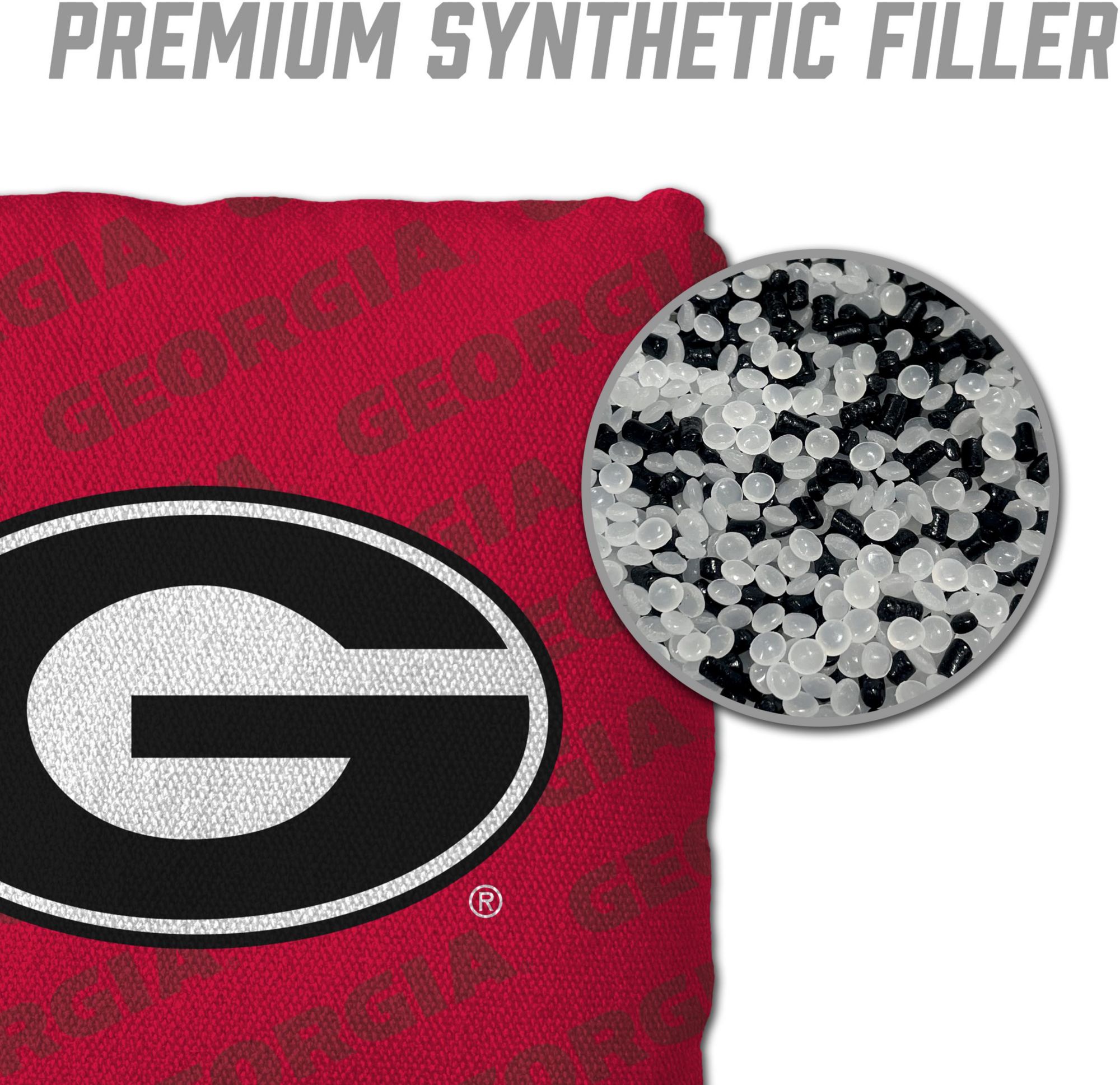 YouTheFan Georgia Bulldogs Red 4-Pack Cornhole Bean Bag Set product image