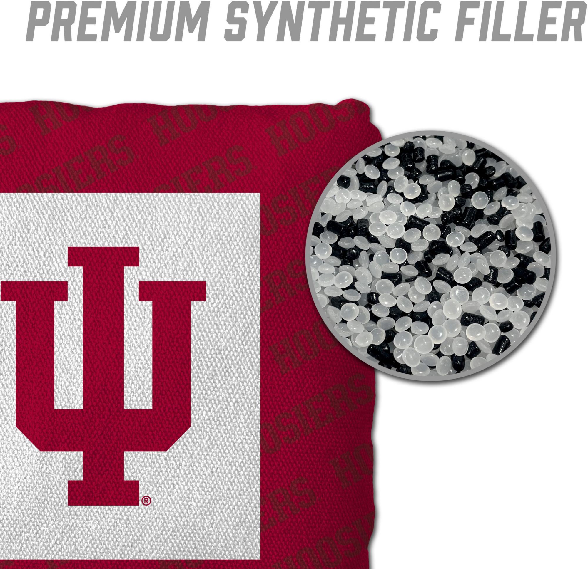 YouTheFan Indiana Hoosiers Red 4-Pack Cornhole Bean Bag Set product image