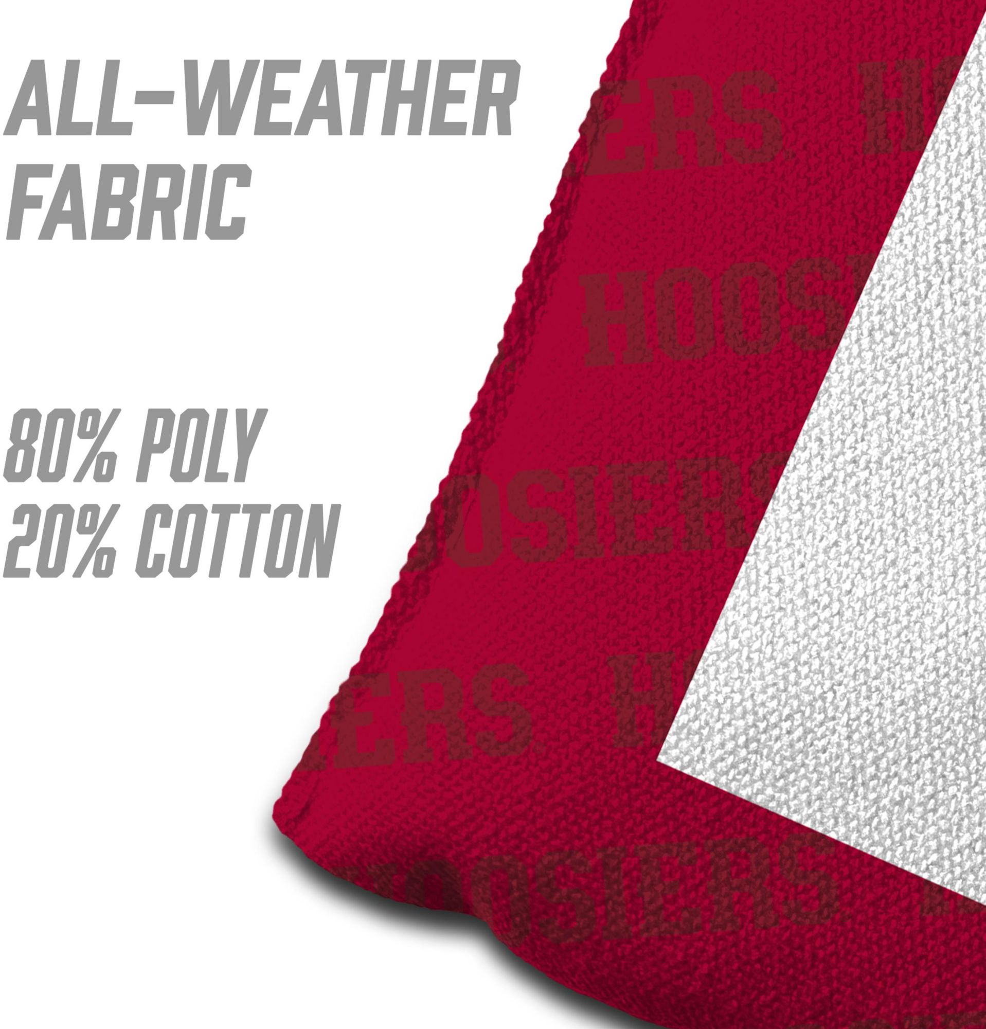 YouTheFan Indiana Hoosiers Red 4-Pack Cornhole Bean Bag Set product image