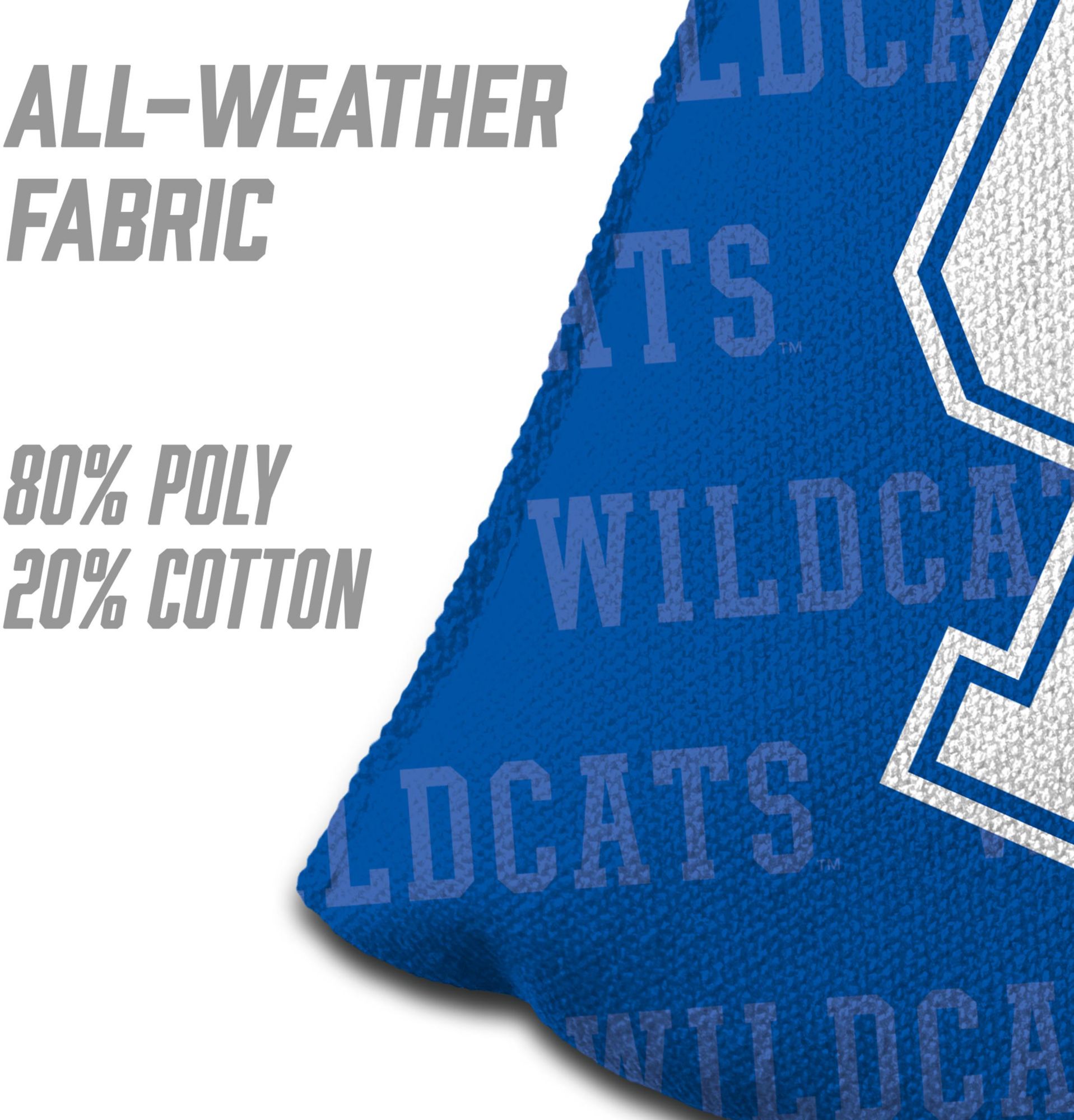 YouTheFan Kentucky Wildcats Blue 4-Pack Cornhole Bean Bag Set product image