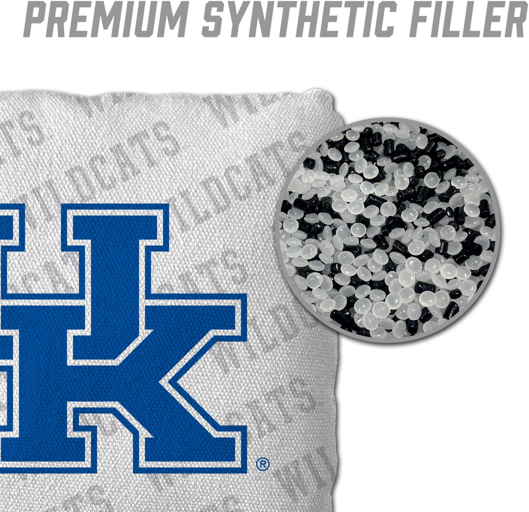 YouTheFan Kentucky Wildcats White 4-Pack Cornhole Bean Bag Set product image