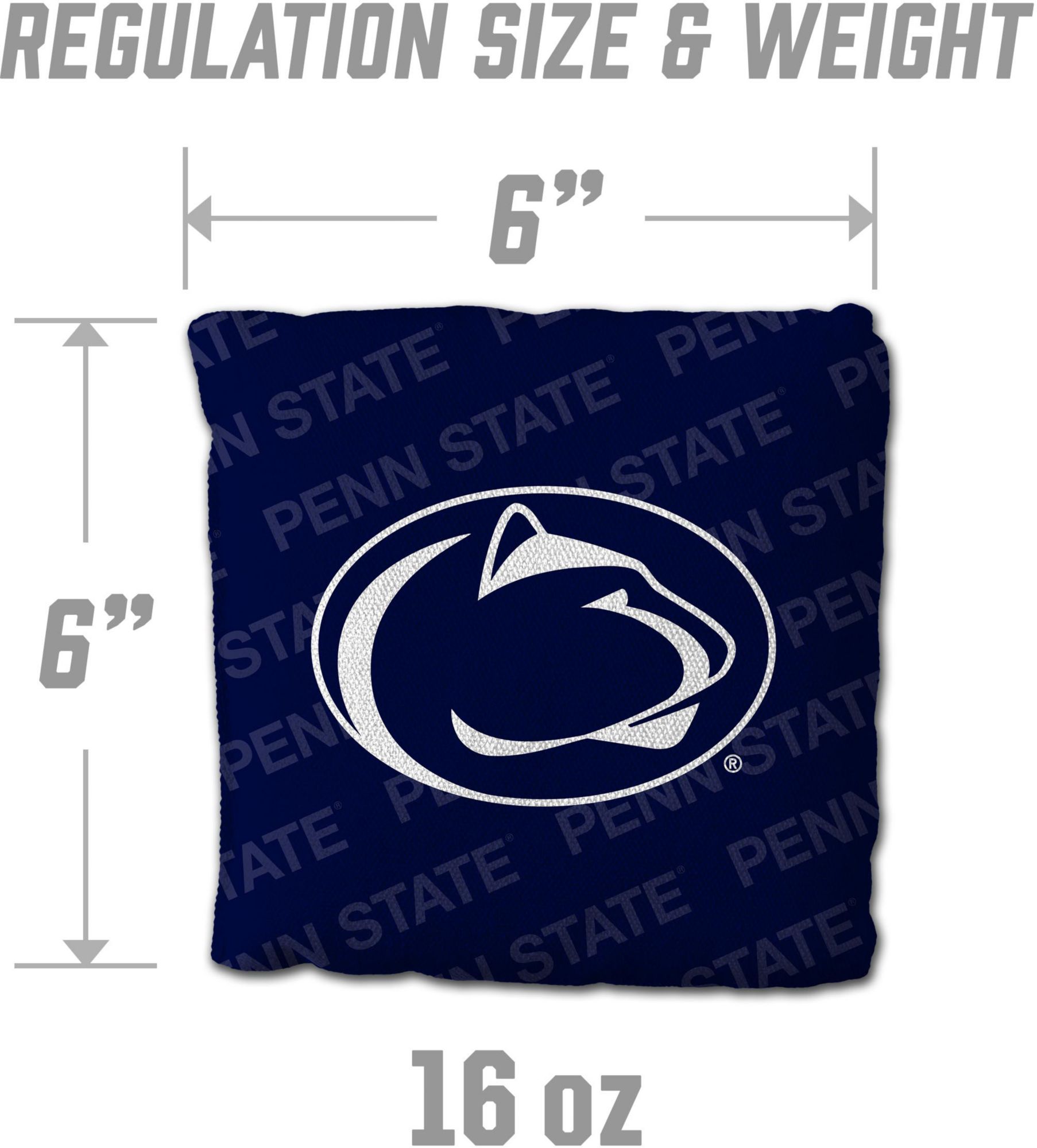 YouTheFan Penn State Nittany Lions Blue 4-Pack Cornhole Bean Bag Set product image