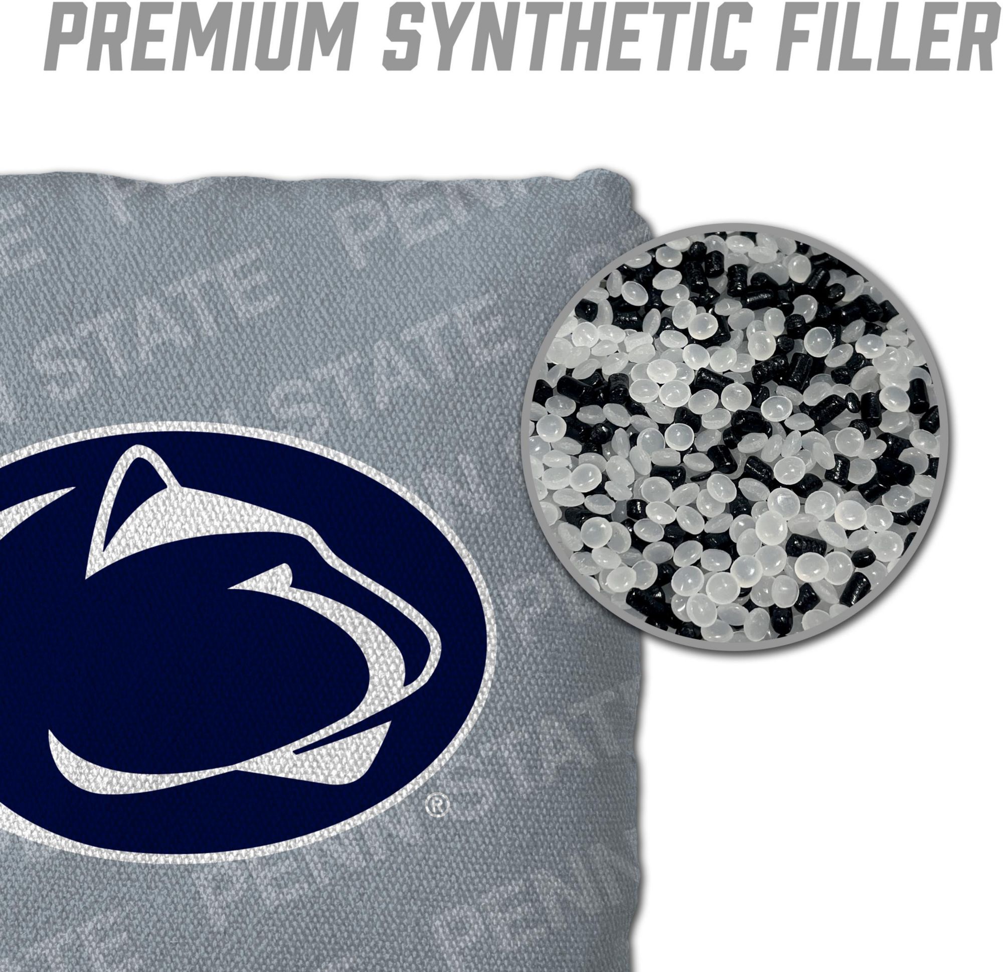 YouTheFan Penn State Nittany Lions Grey 4-Pack Cornhole Bean Bag Set product image