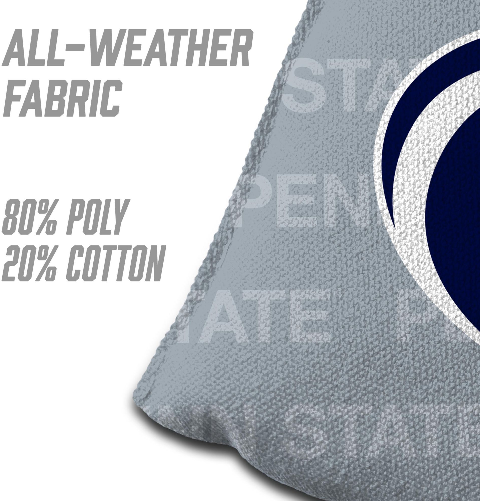 YouTheFan Penn State Nittany Lions Grey 4-Pack Cornhole Bean Bag Set product image