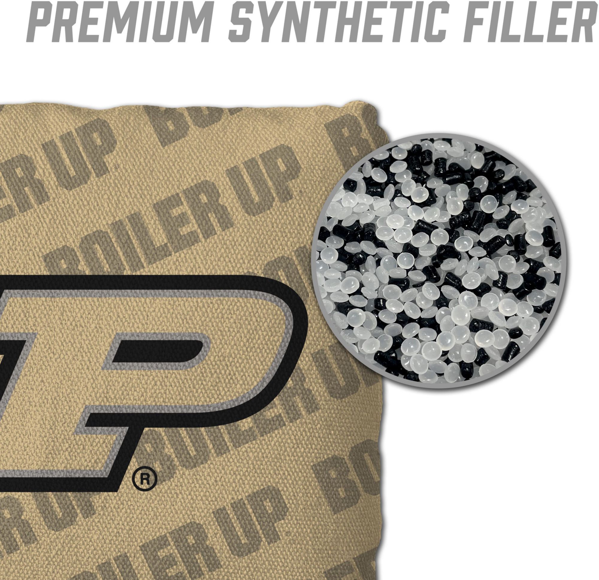 YouTheFan Purdue Boilermakers Gold 4-Pack Cornhole Bean Bag Set product image