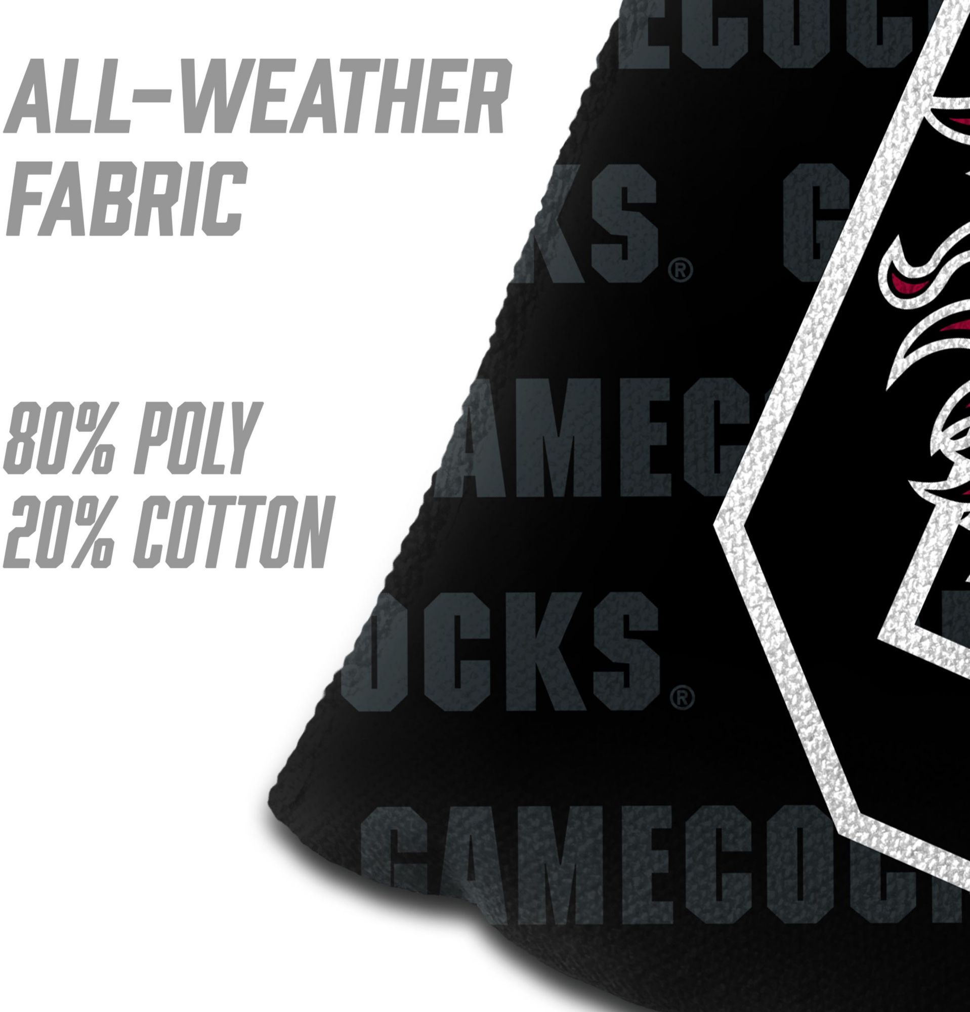 YouTheFan South Carolina Gamecocks Black 4-Pack Cornhole Bean Bag Set product image