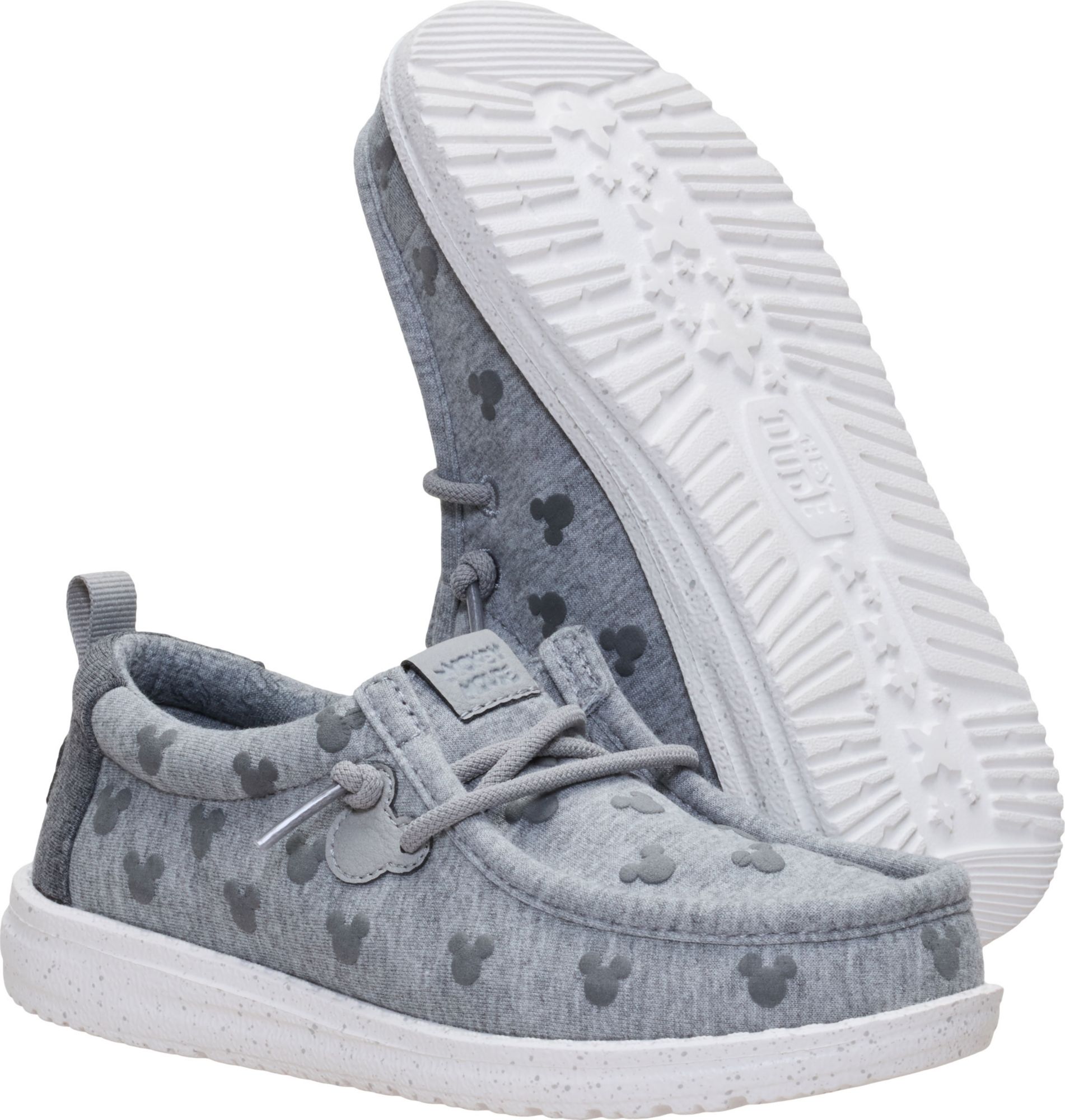 Hey Dude Kids' Wally Mickey Stretch Jersey Shoes product image