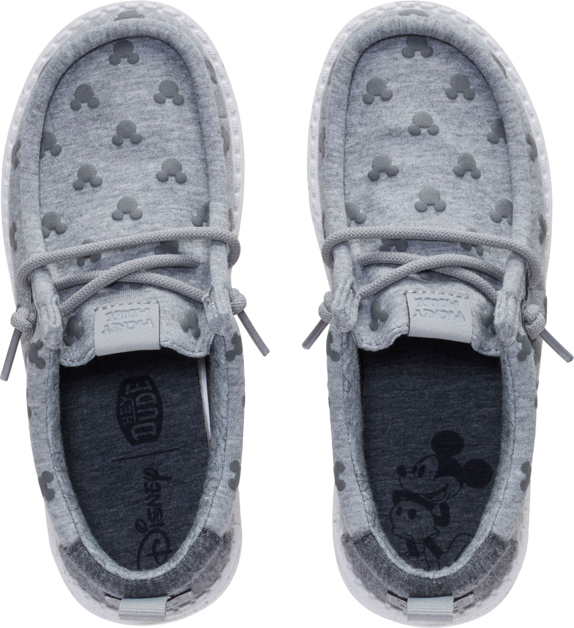 Hey Dude Kids' Wally Mickey Stretch Jersey Shoes product image