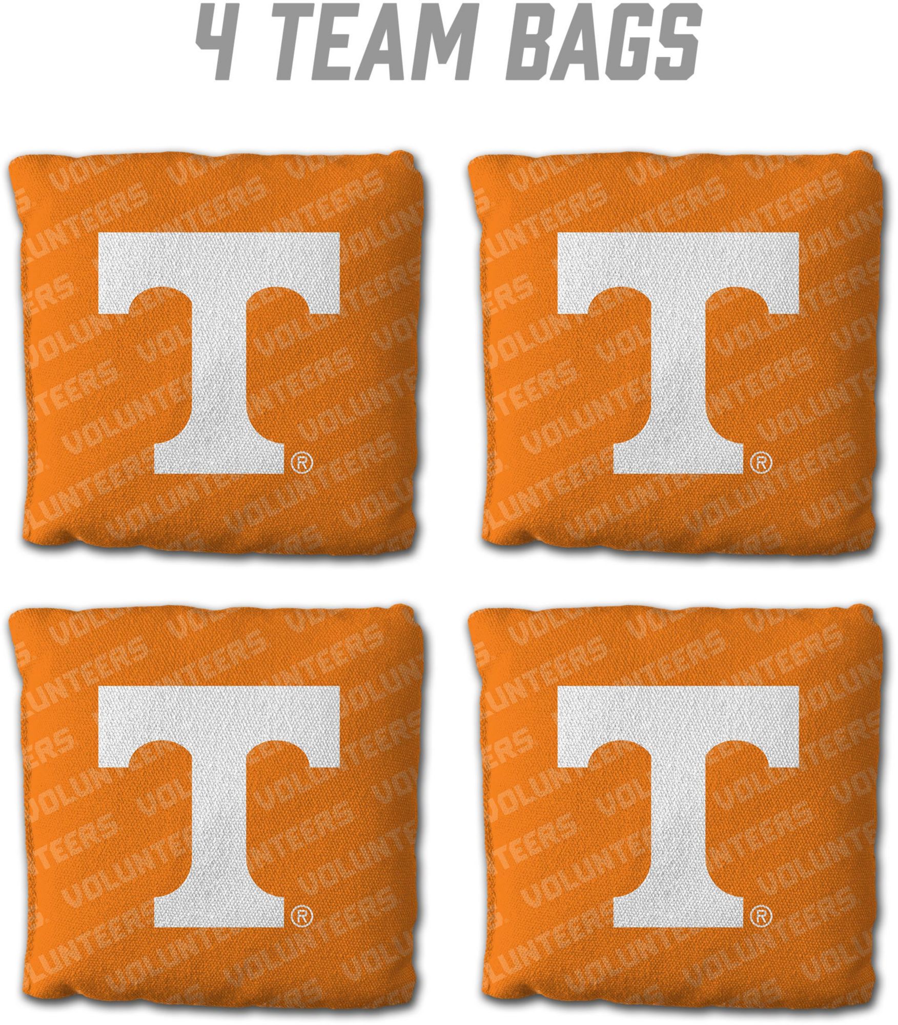 YouTheFan Tennessee Volunteers Orange 4-Pack Cornhole Bean Bag Set product image
