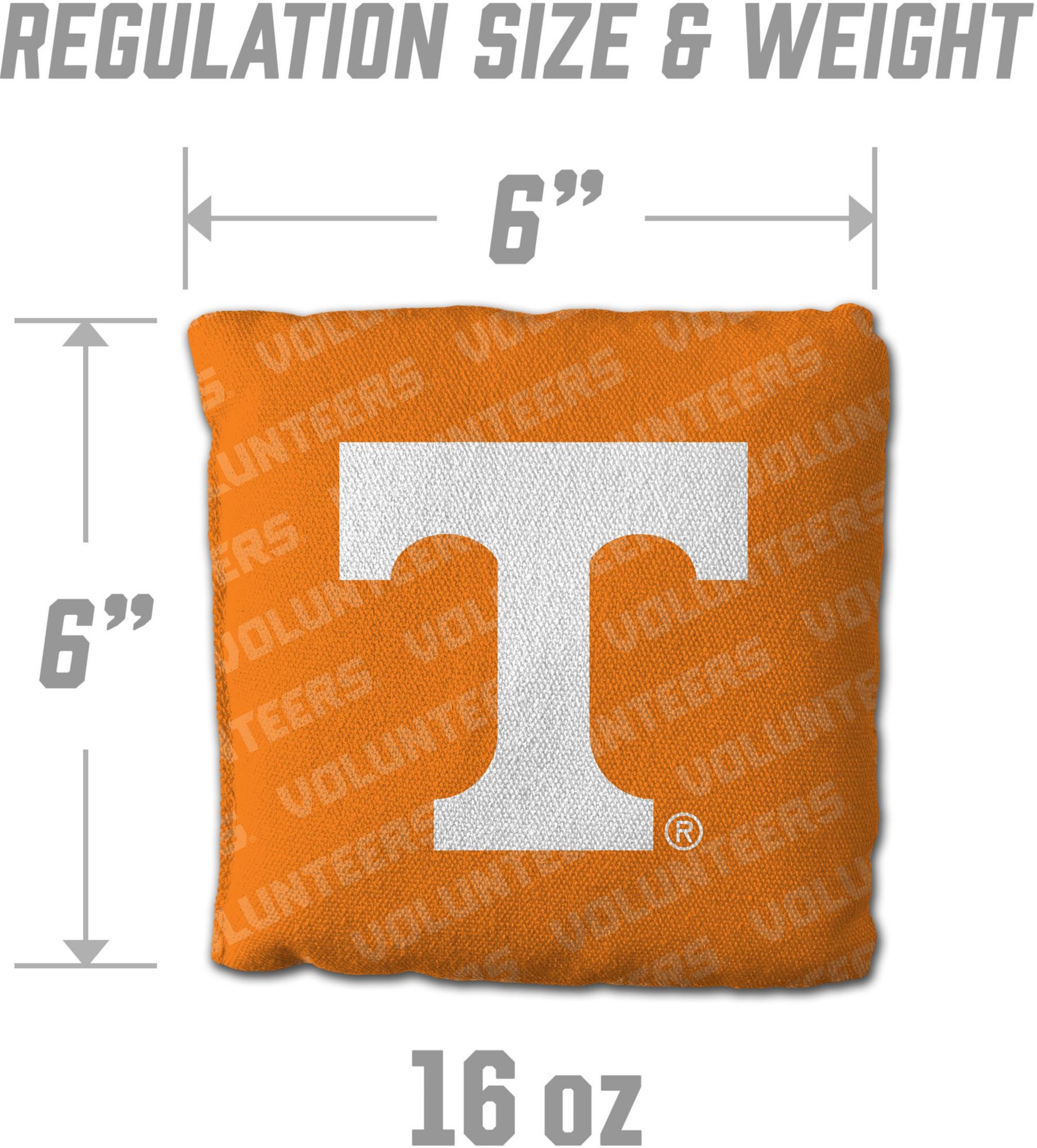 YouTheFan Tennessee Volunteers Orange 4-Pack Cornhole Bean Bag Set product image