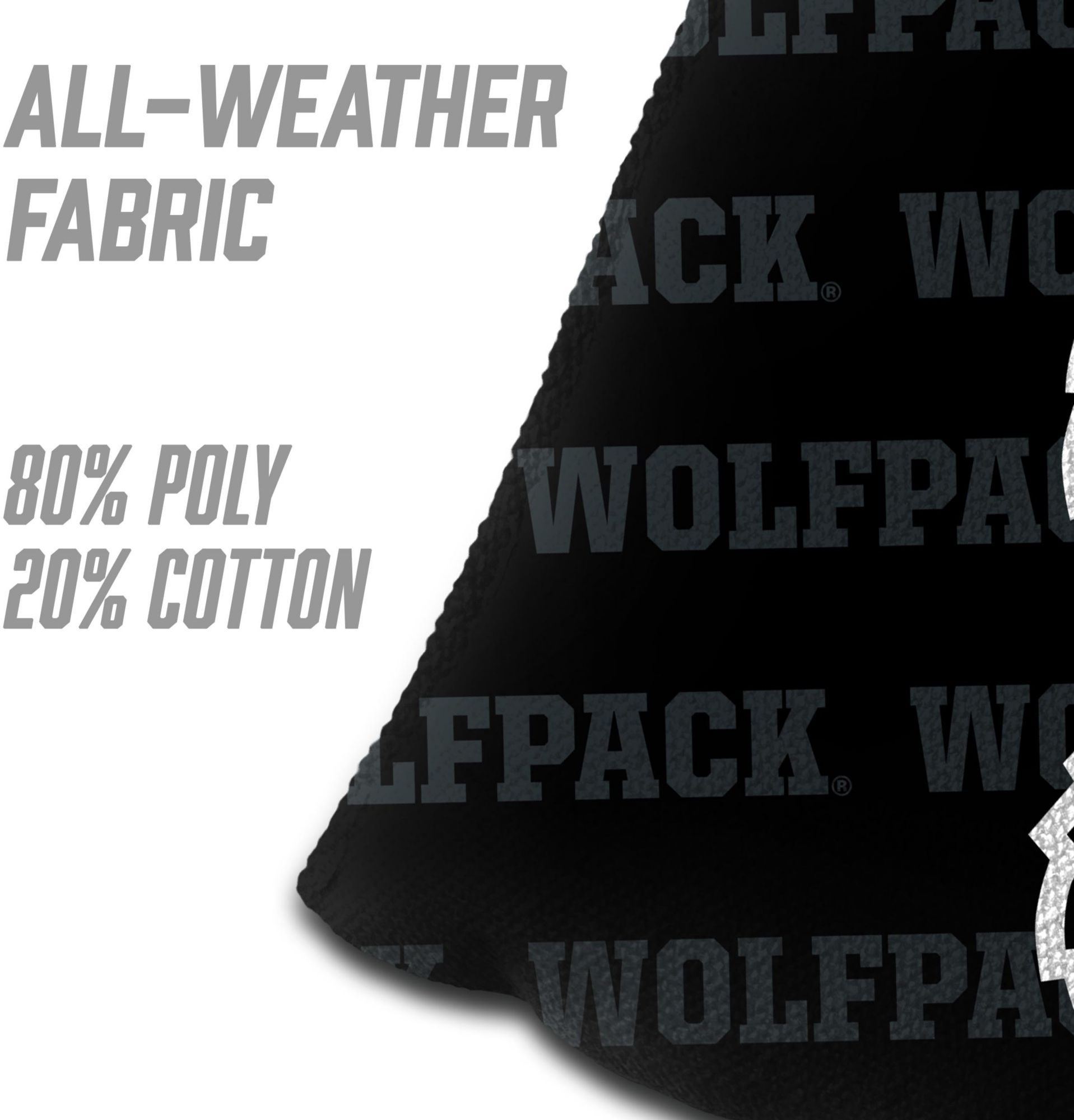 YouTheFan North Carolina State Wolfpack Black 4-Pack Cornhole Bean Bag Set product image