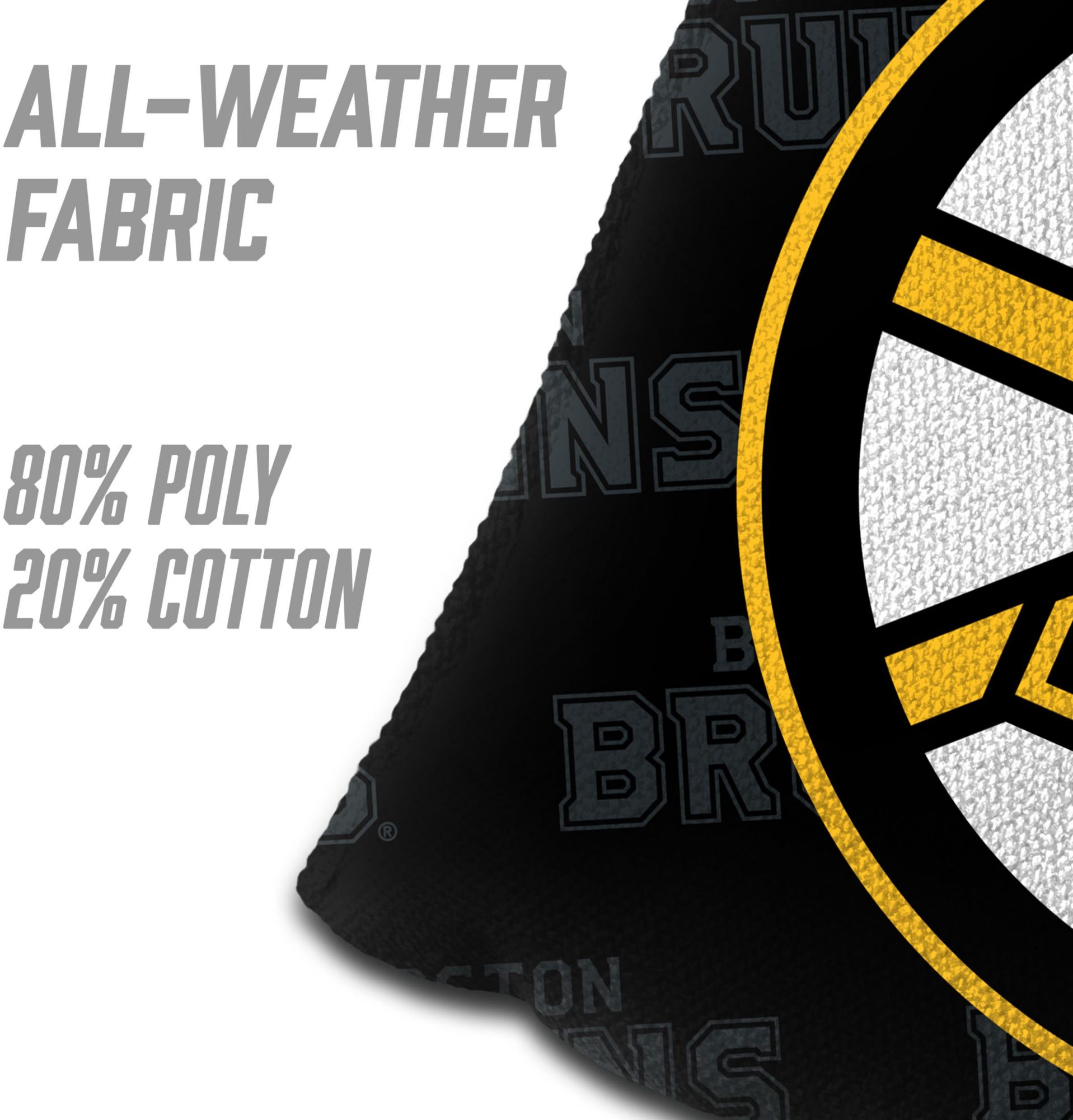 YouTheFan Boston Bruins Black 4-Pack Cornhole Bean Bag Set product image