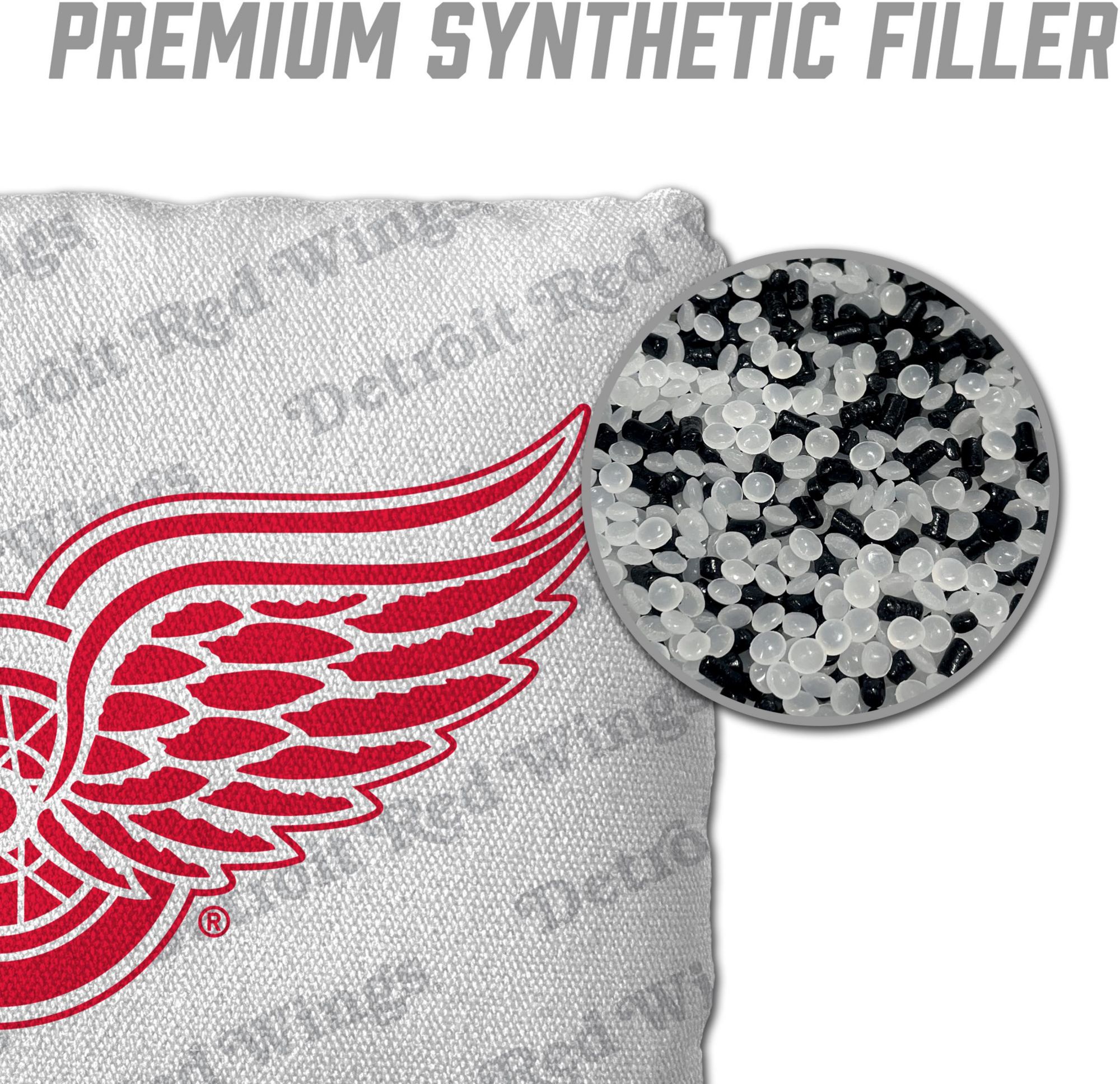 YouTheFan Detroit Red Wings White 4-Pack Cornhole Bean Bag Set product image