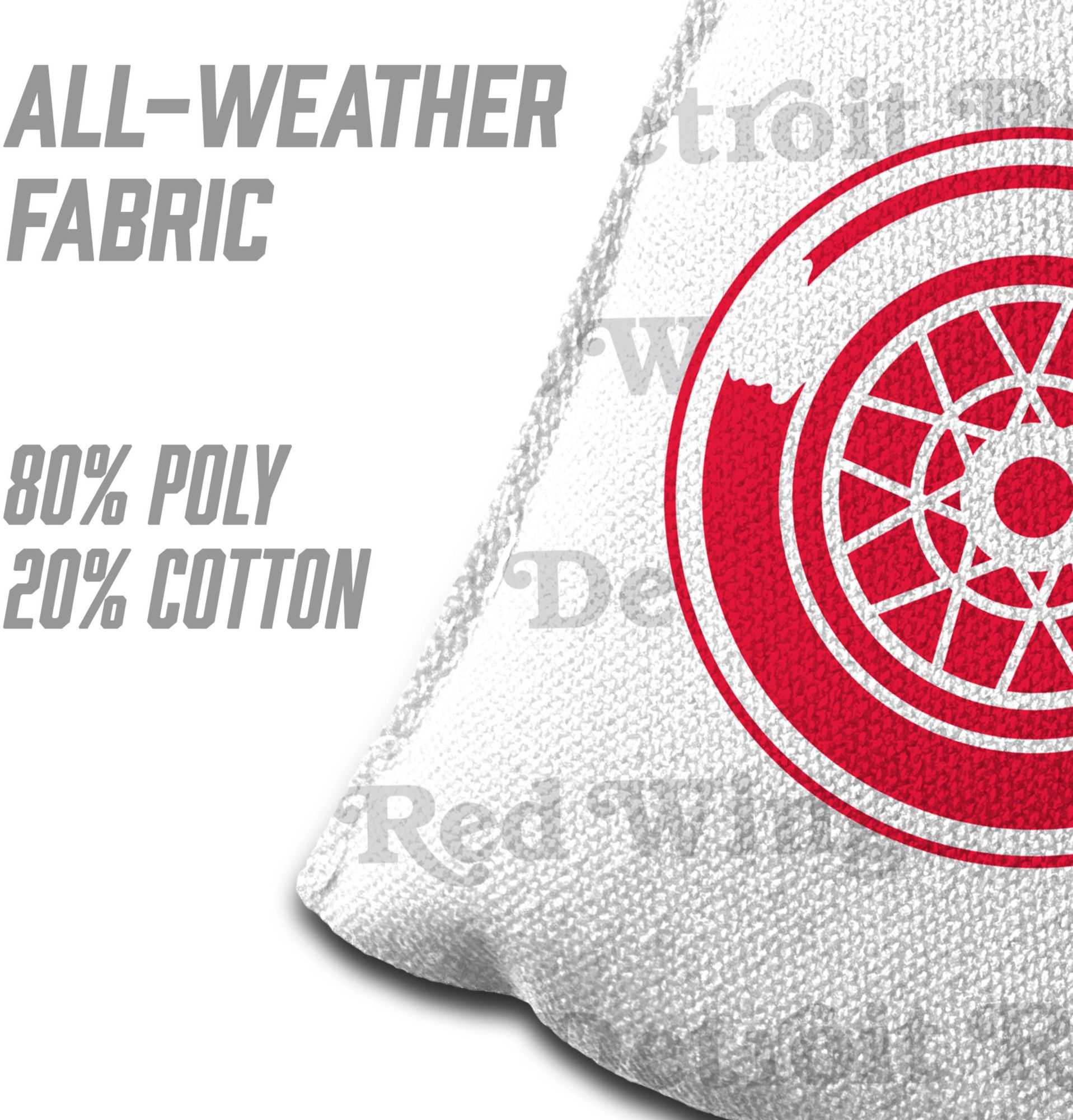 YouTheFan Detroit Red Wings White 4-Pack Cornhole Bean Bag Set product image