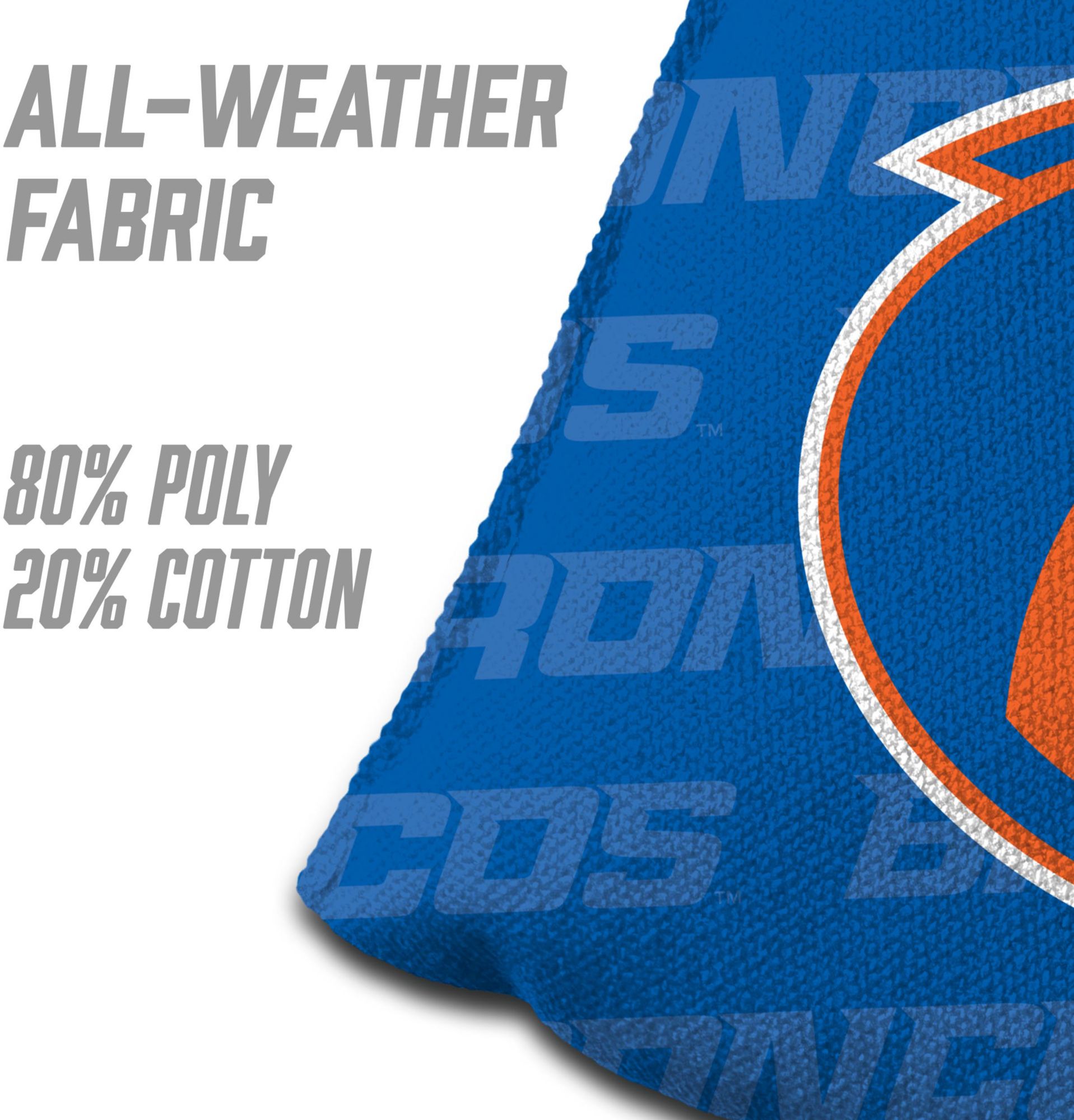 YouTheFan Boise State Broncos Blue 4-Pack Cornhole Bean Bag Set product image