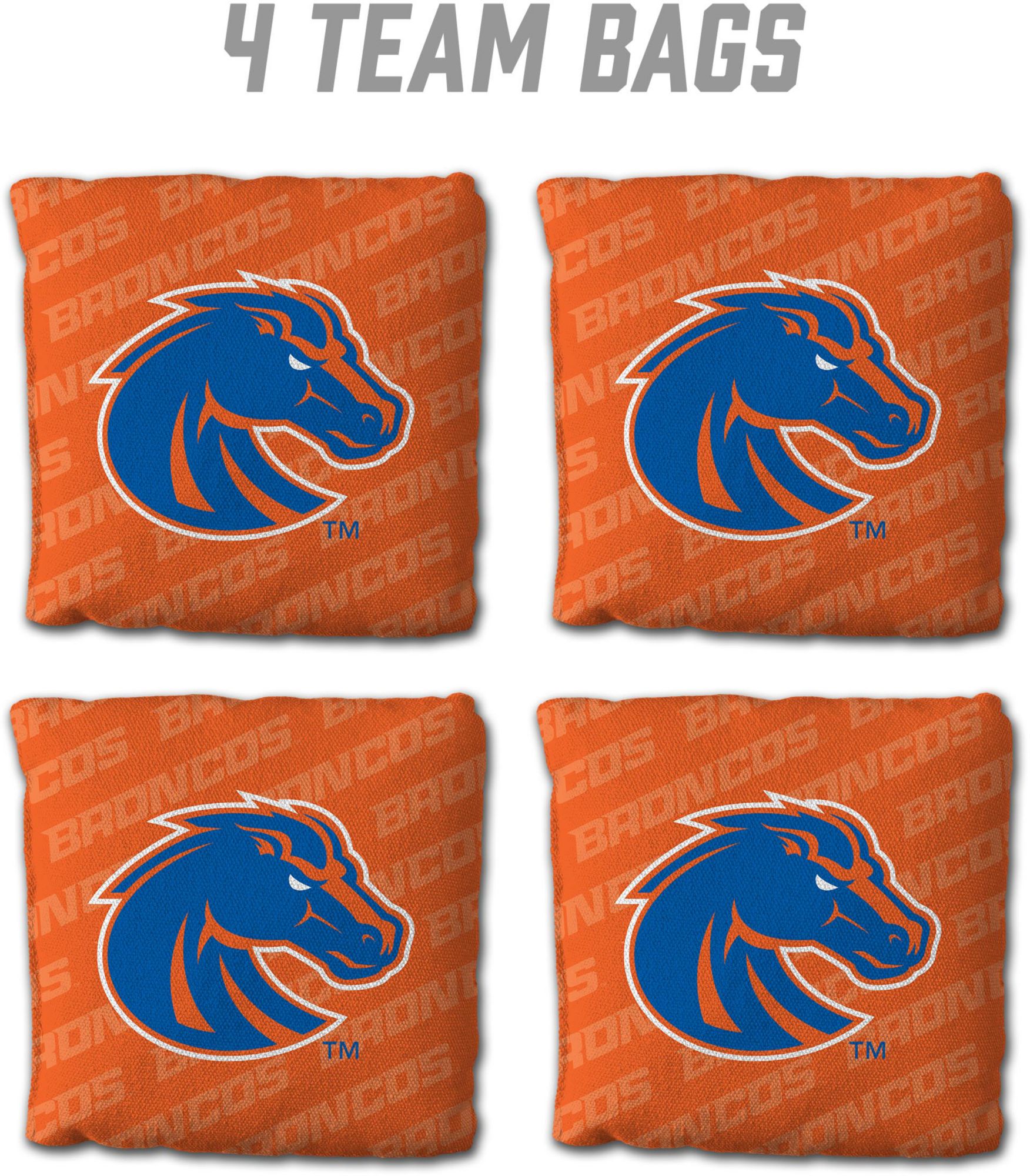 YouTheFan Boise State Broncos Orange 4-Pack Cornhole Bean Bag Set product image