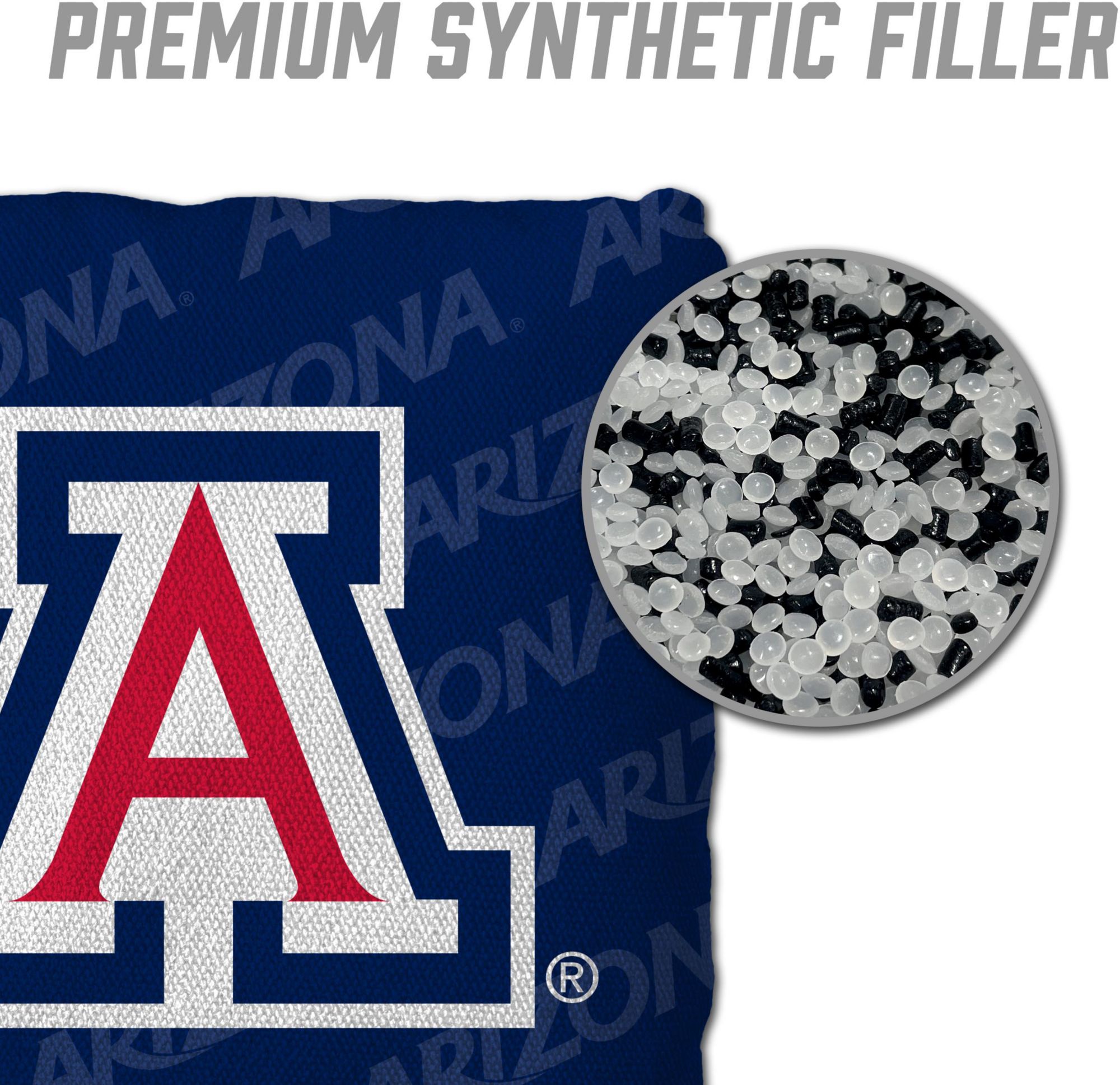 YouTheFan Arizona Wildcats Blue 4-Pack Cornhole Bean Bag Set product image