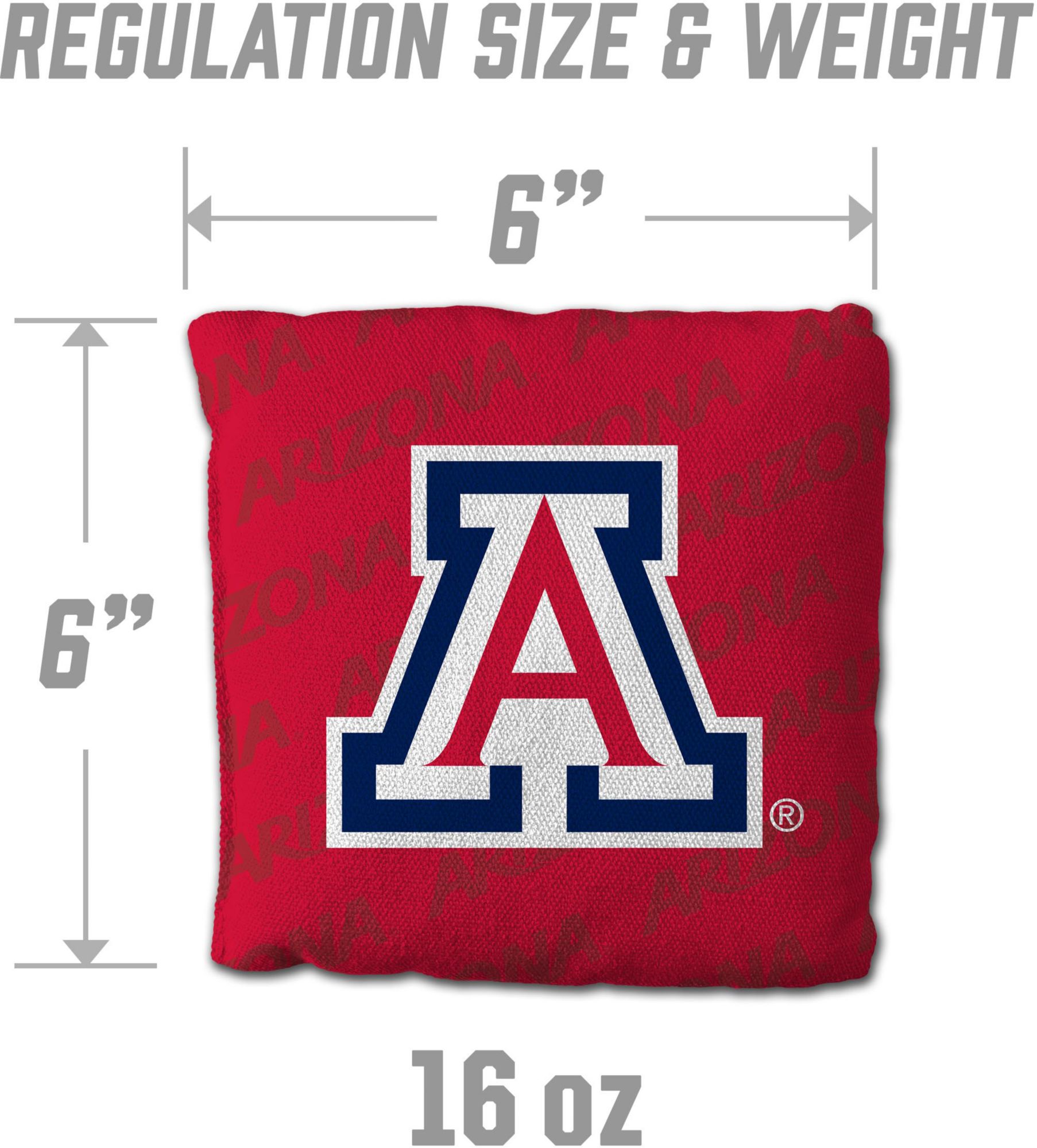 YouTheFan Arizona Wildcats Red 4-Pack Cornhole Bean Bag Set product image
