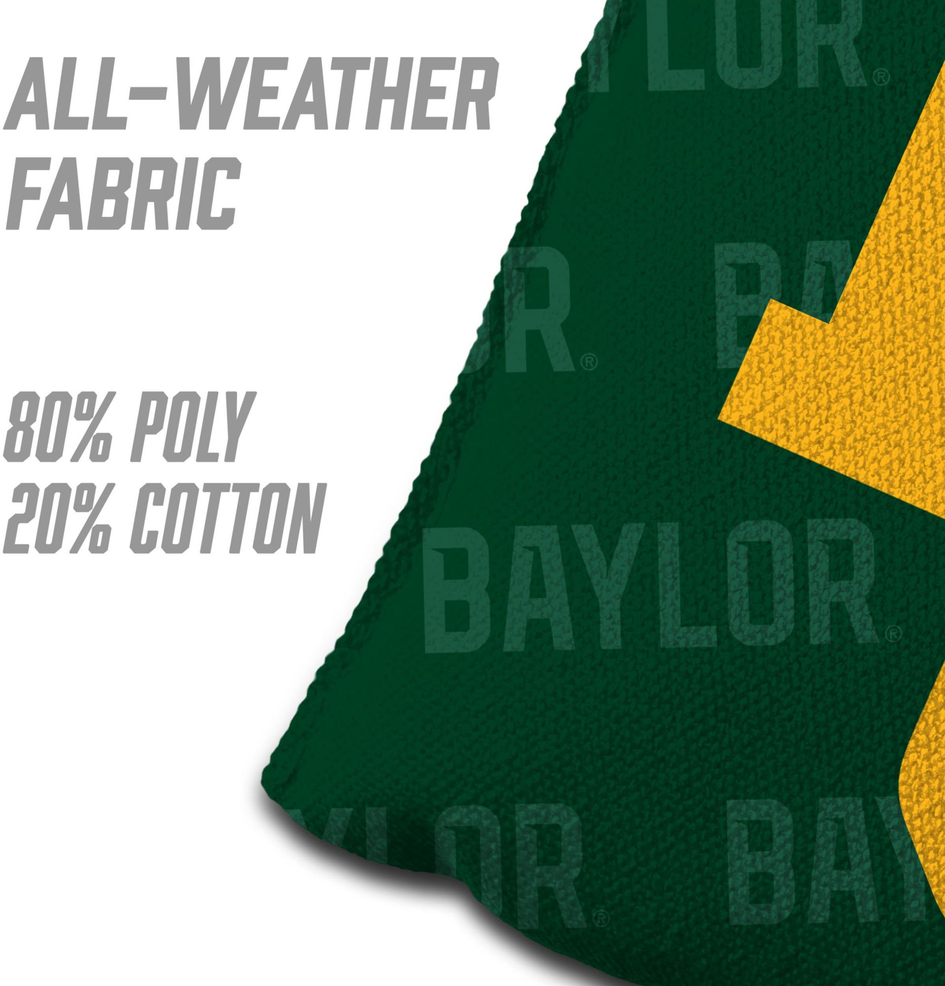 YouTheFan Baylor Bears Green 4-Pack Cornhole Bean Bag Set product image