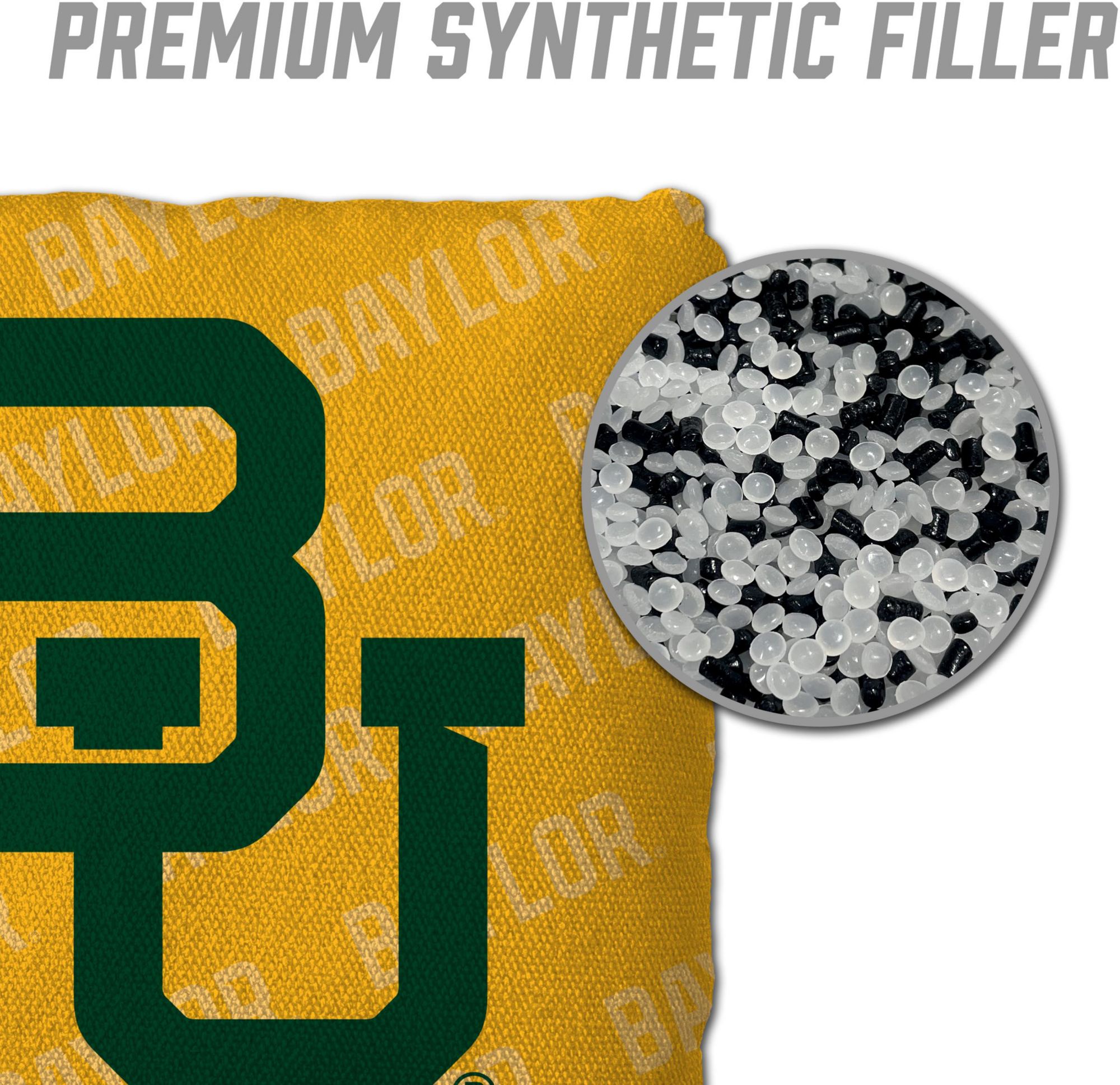 YouTheFan Baylor Bears Yellow 4-Pack Cornhole Bean Bag Set product image