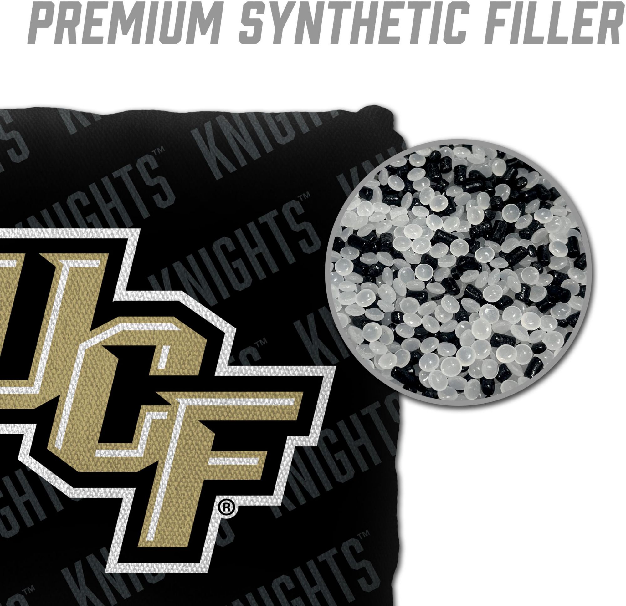 YouTheFan UCF Knights Black 4-Pack Cornhole Bean Bag Set product image
