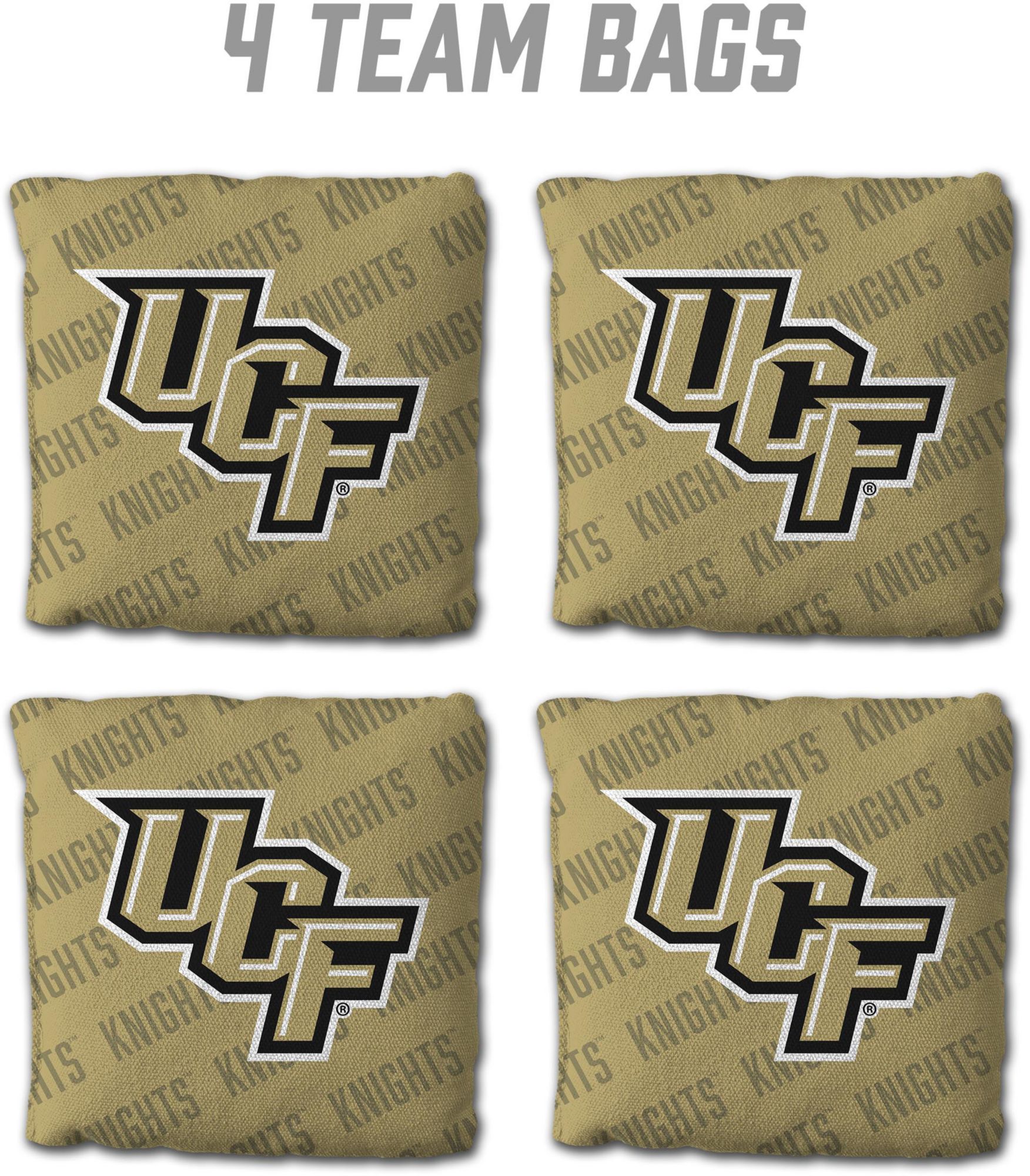 YouTheFan UCF Knights Gold 4-Pack Cornhole Bean Bag Set product image