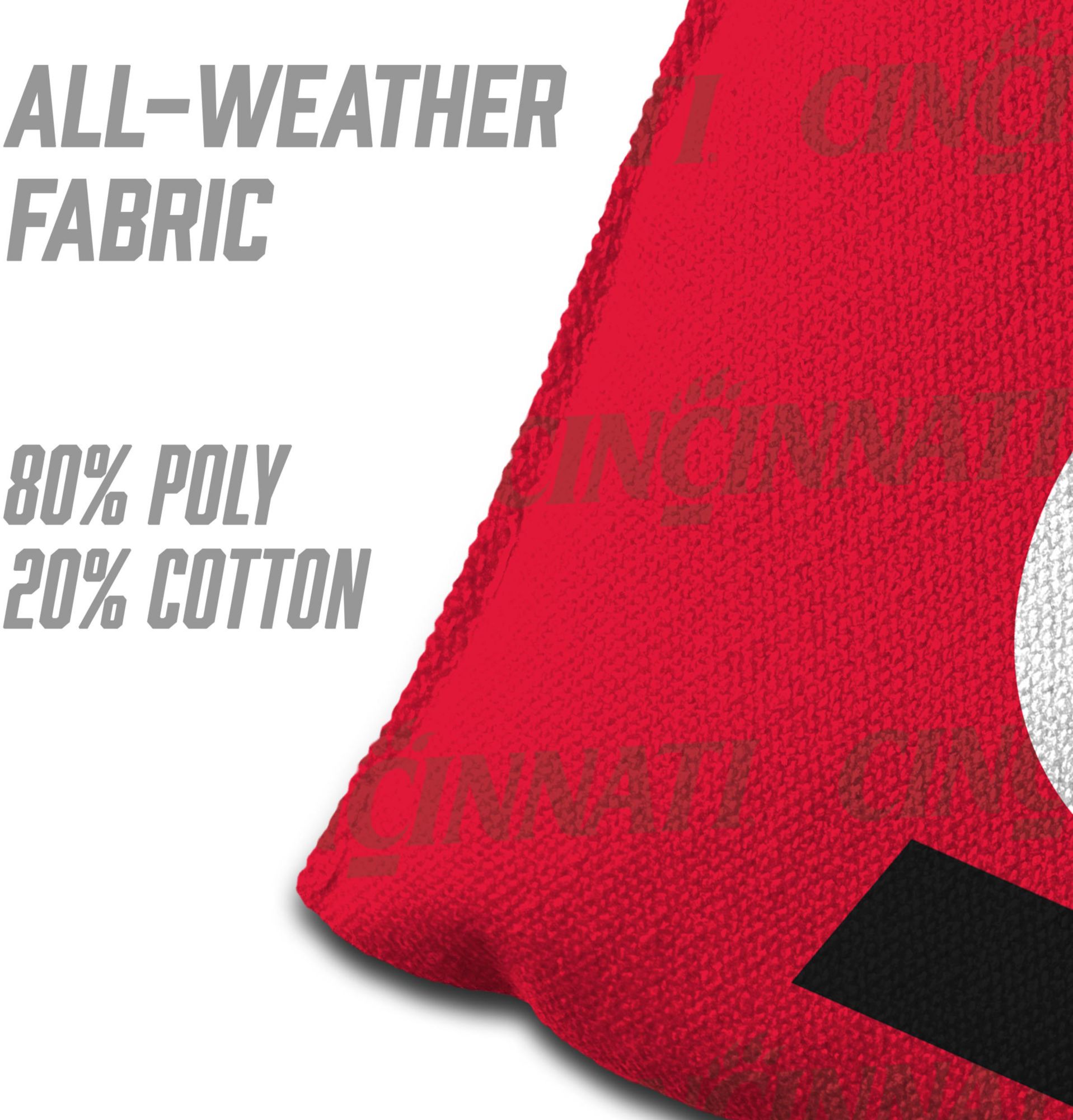 YouTheFan Cincinnati Bearcats Red 4-Pack Cornhole Bean Bag Set product image