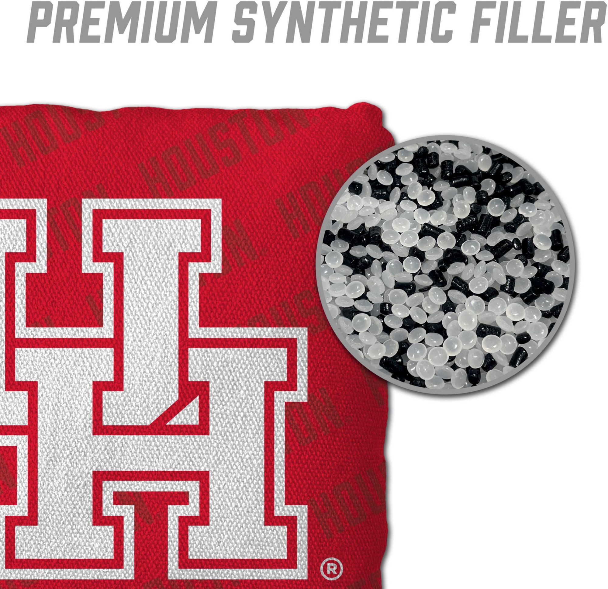 YouTheFan Houston Cougars Red 4-Pack Cornhole Bean Bag Set product image