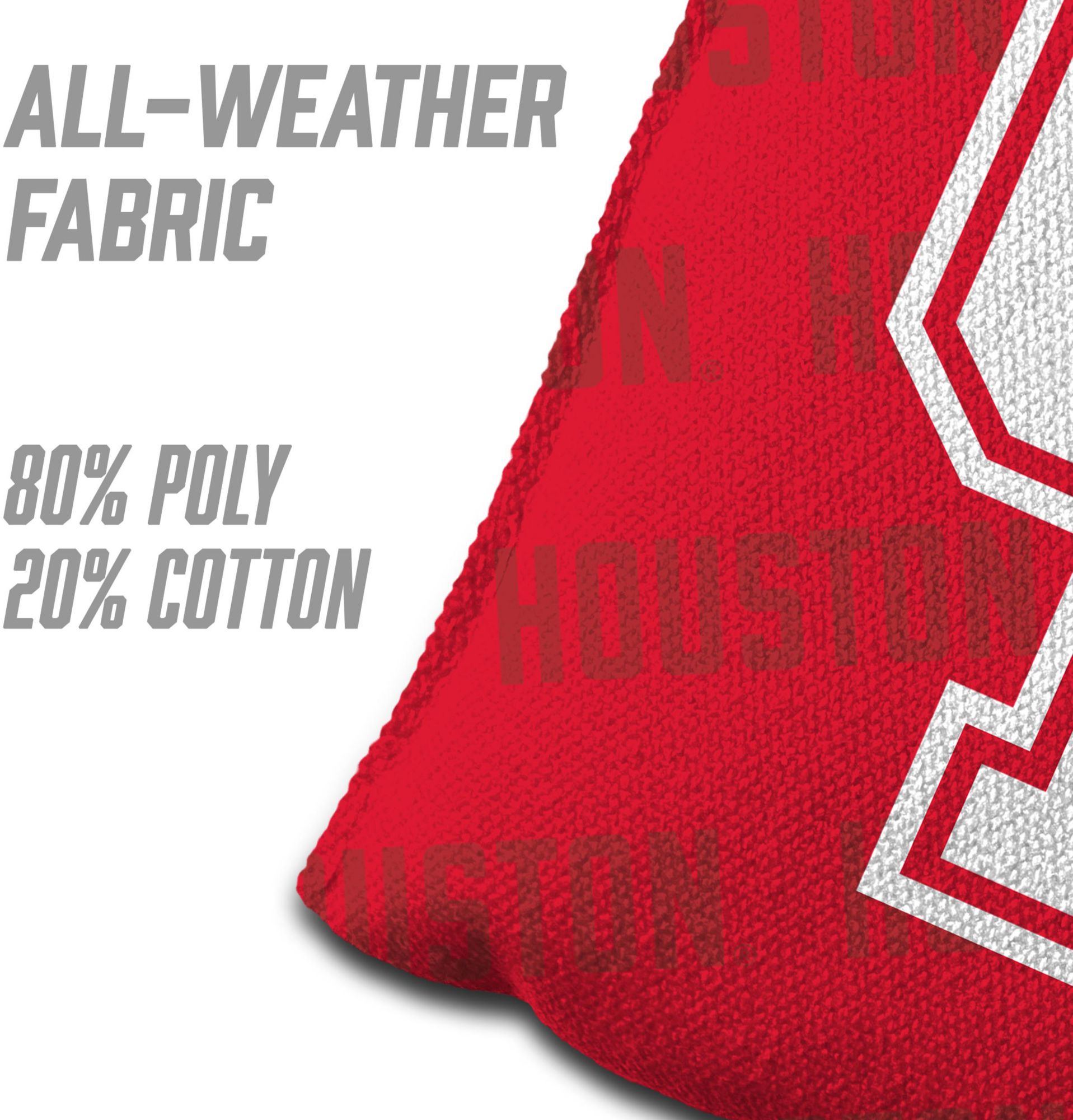 YouTheFan Houston Cougars Red 4-Pack Cornhole Bean Bag Set product image