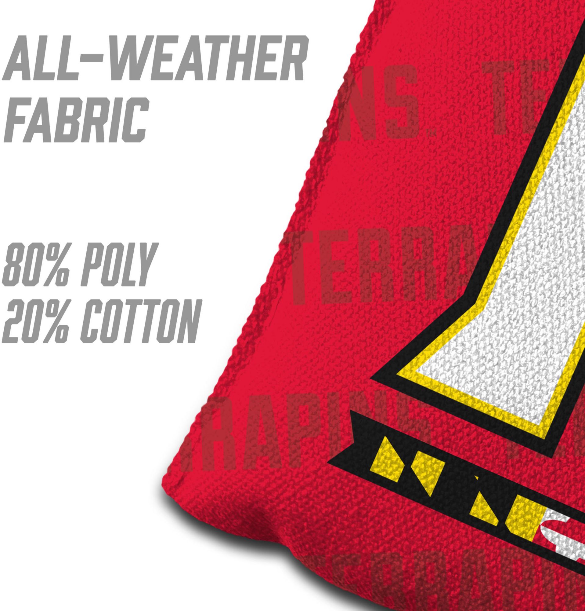 YouTheFan Maryland Terrapins Red 4-Pack Cornhole Bean Bag Set product image