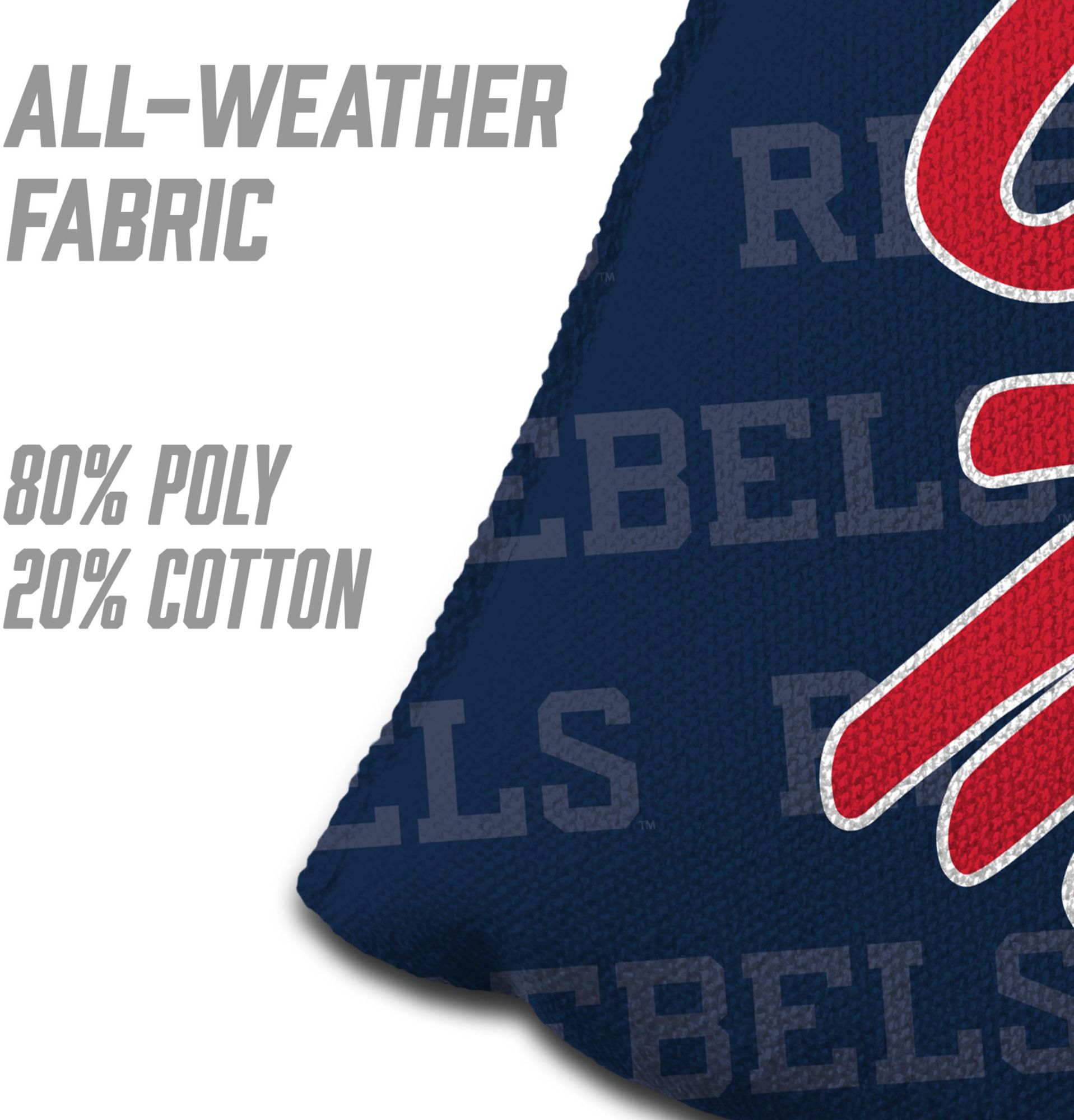 YouTheFan Mississippi College Choctaws Blue 4-Pack Cornhole Bean Bag Set product image