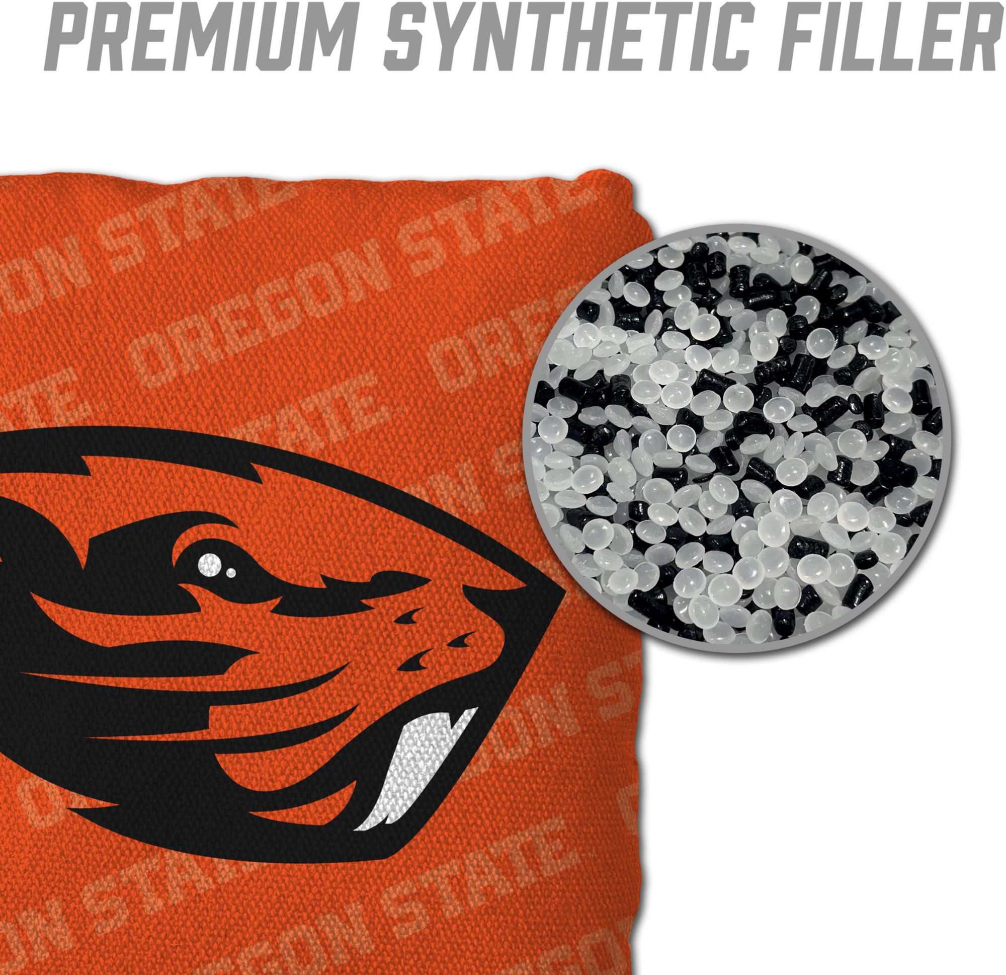 YouTheFan Oregon State Beavers Orange 4-Pack Cornhole Bean Bag Set product image