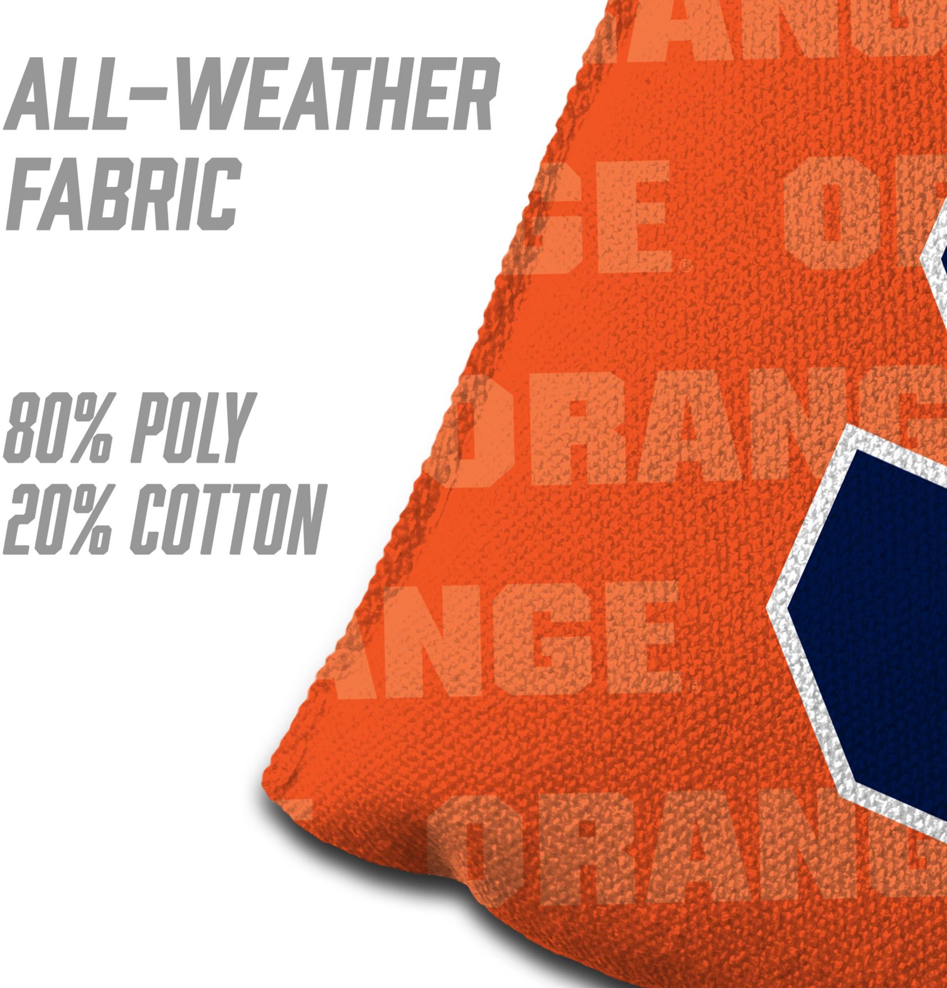 YouTheFan Syracuse Orange Orange 4-Pack Cornhole Bean Bag Set product image