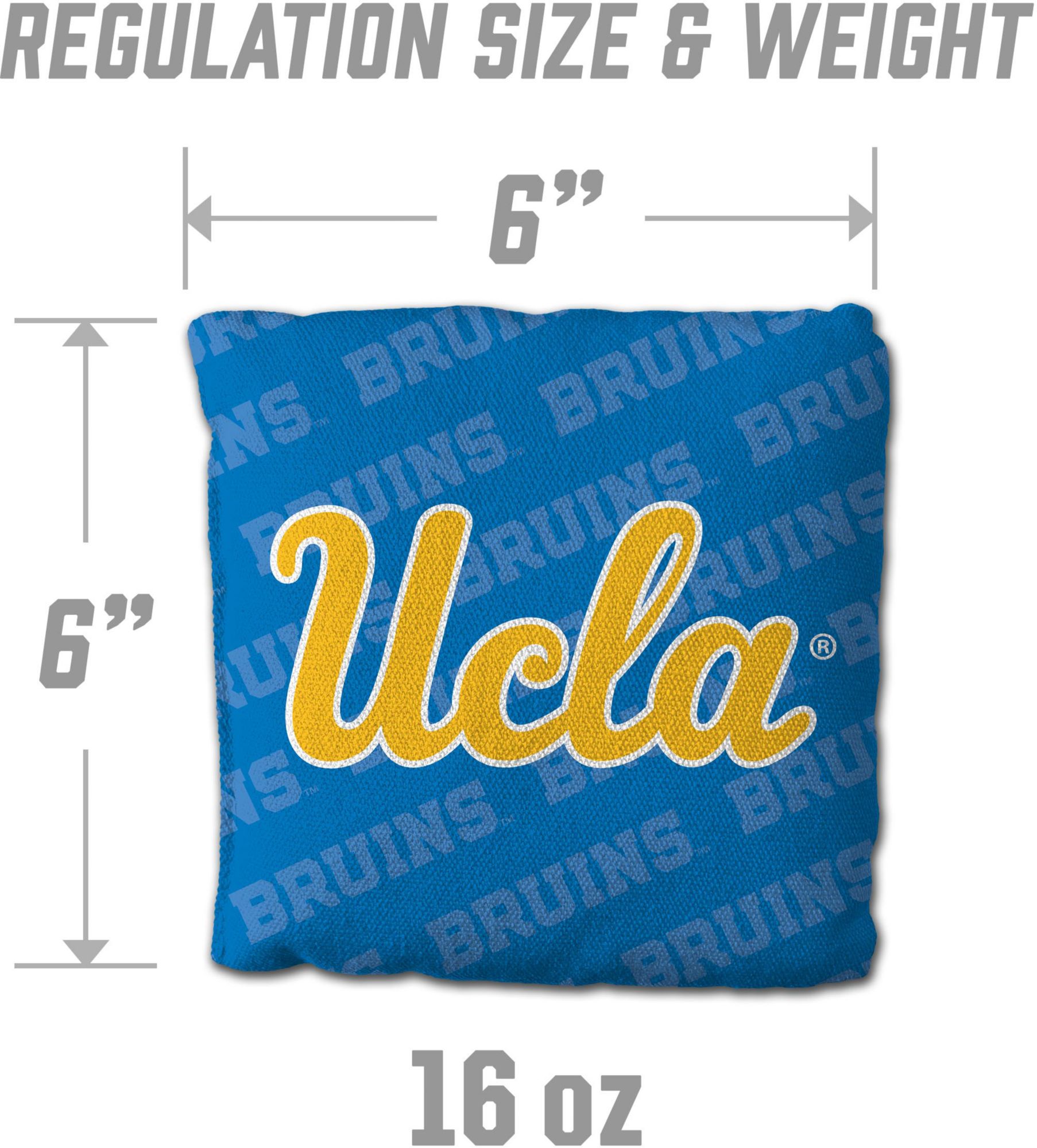 YouTheFan UCLA Bruins Blue 4-Pack Cornhole Bean Bag Set product image