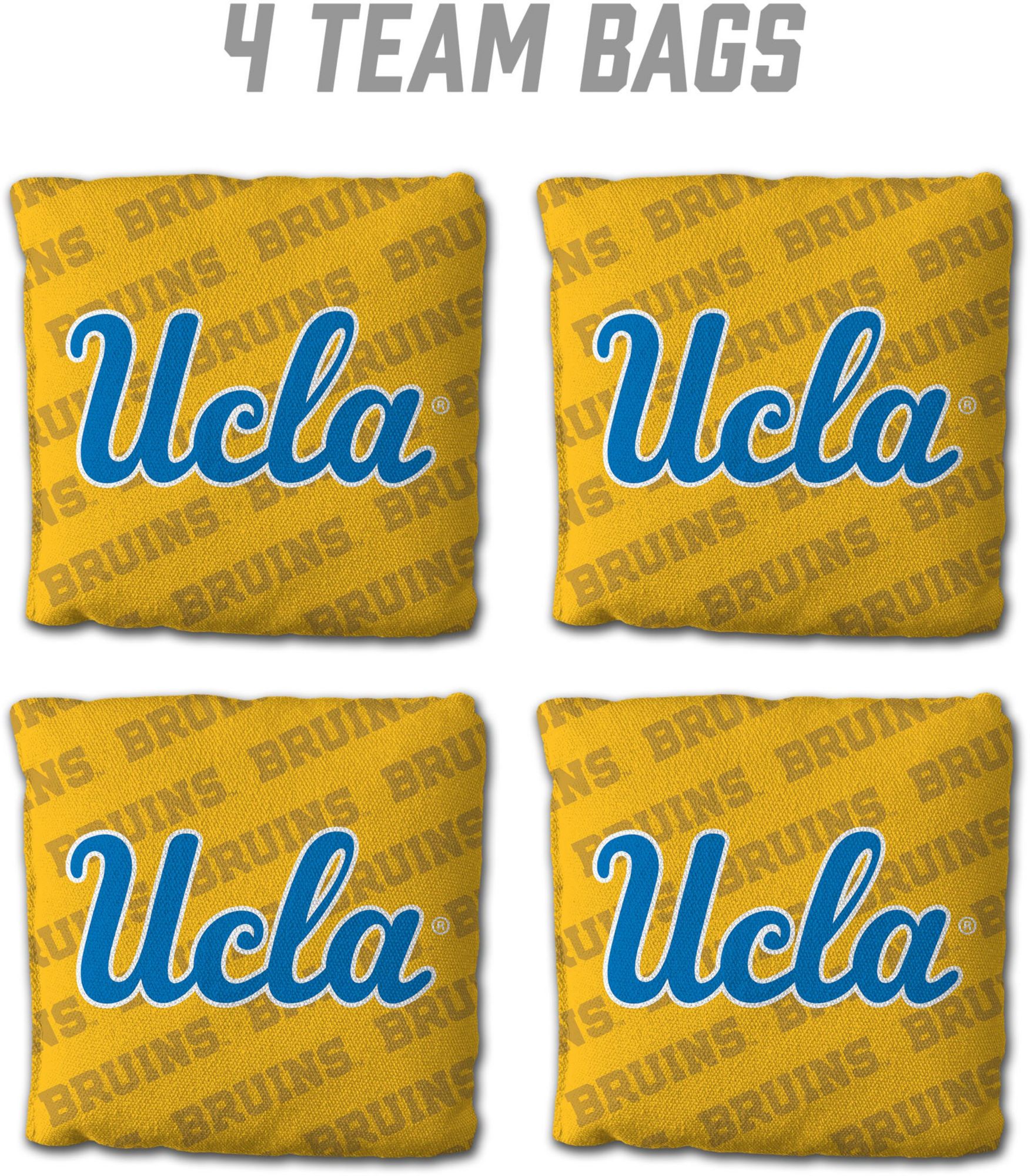 YouTheFan UCLA Bruins Yellow 4-Pack Cornhole Bean Bag Set product image