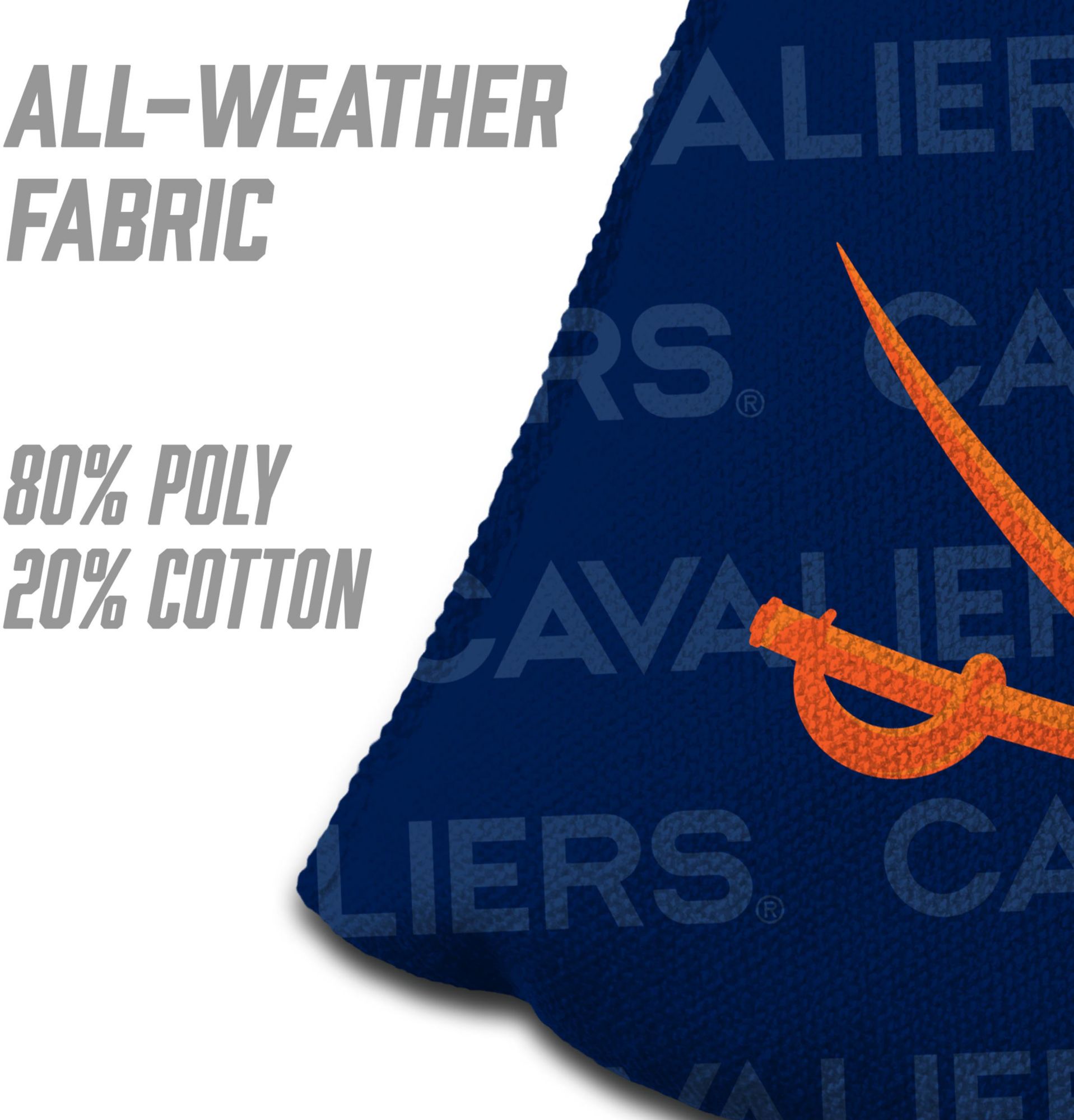 YouTheFan Virginia Cavaliers Blue 4-Pack Cornhole Bean Bag Set product image