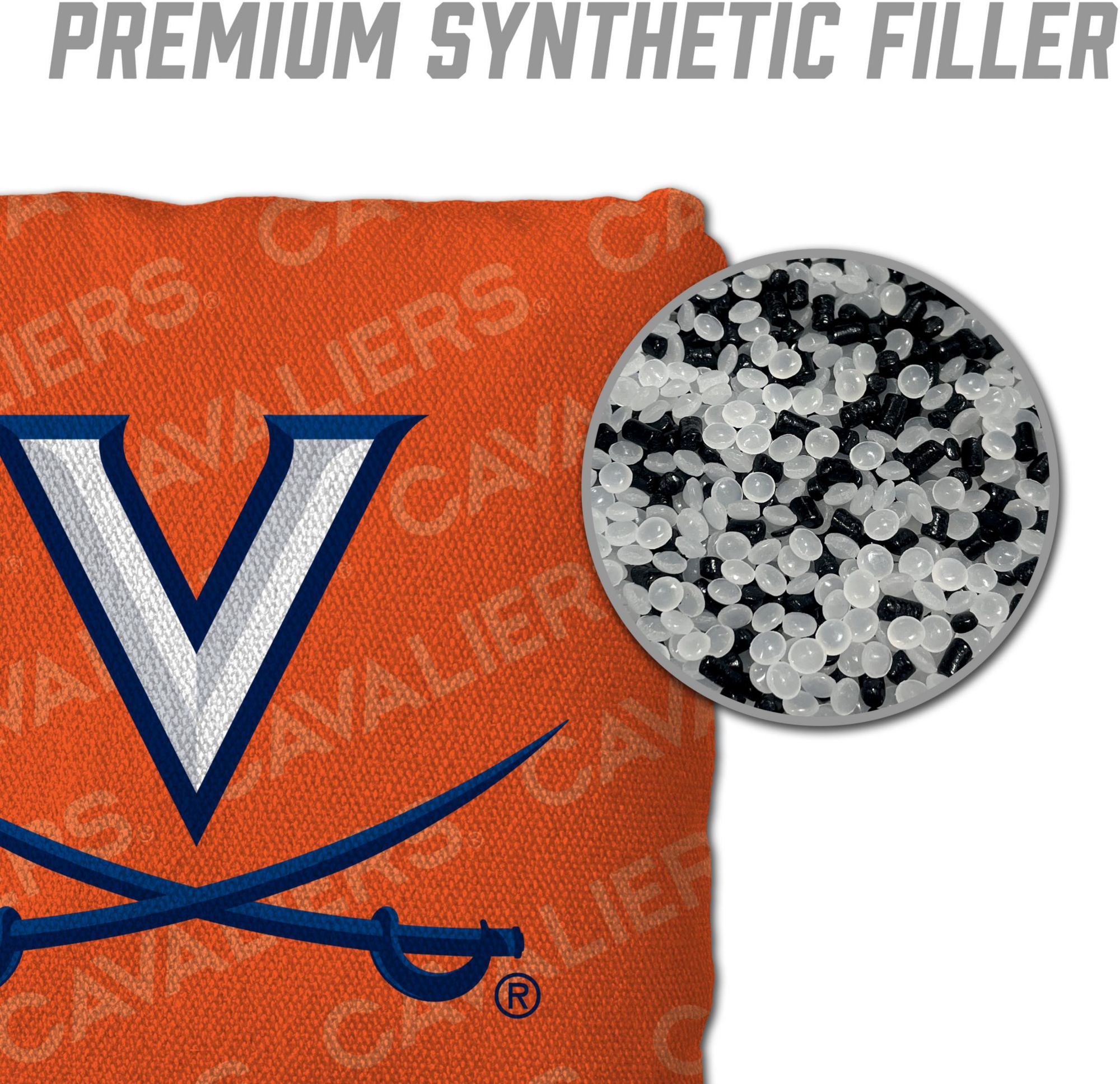 YouTheFan Virginia Cavaliers Orange 4-Pack Cornhole Bean Bag Set product image