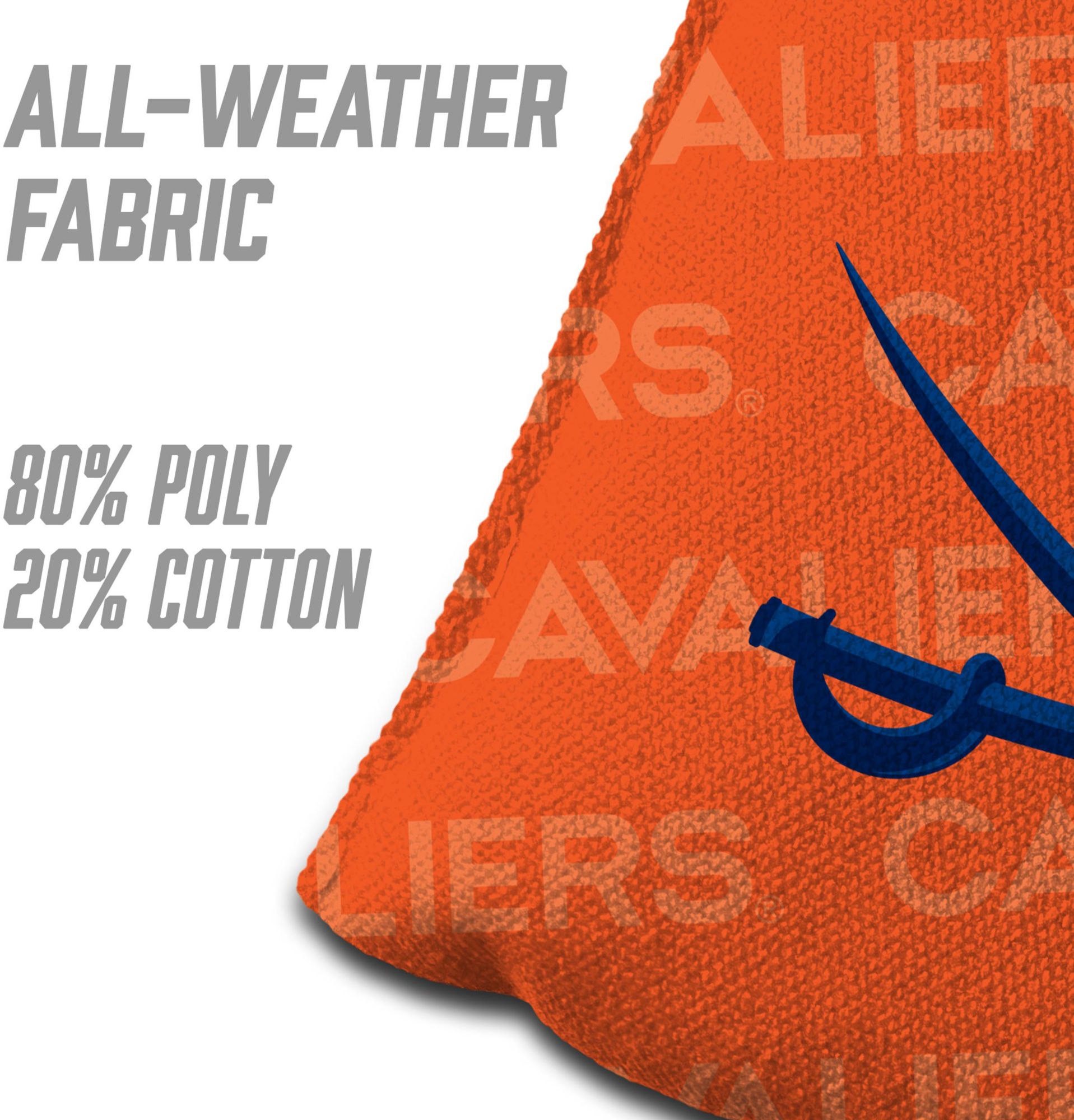 YouTheFan Virginia Cavaliers Orange 4-Pack Cornhole Bean Bag Set product image